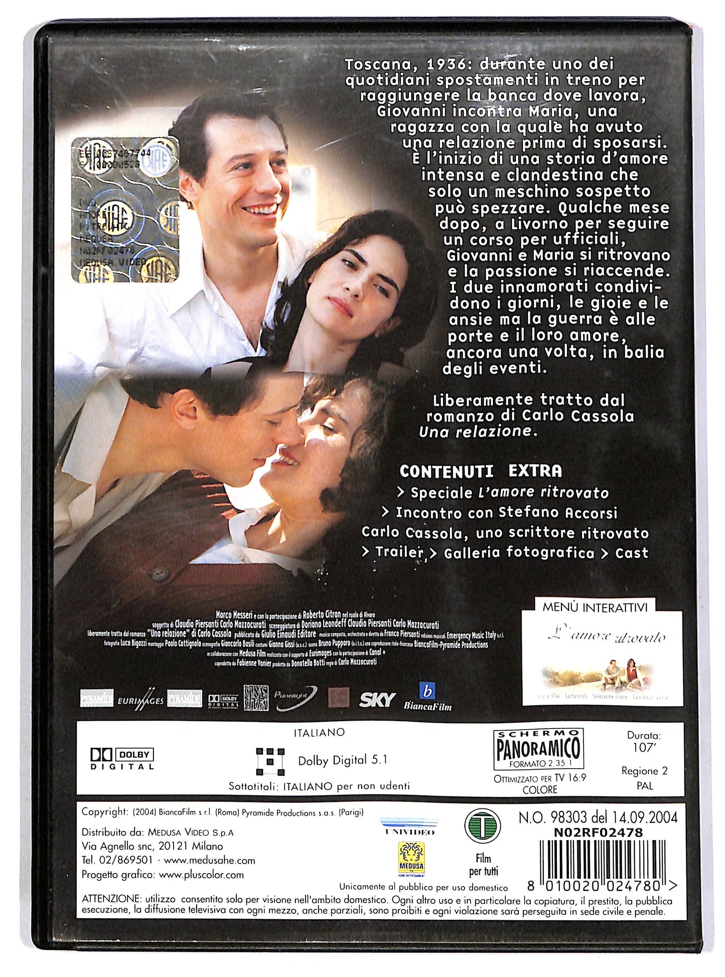 EBOND L'amore ritrovato NOLEGGIO DVD DB742123