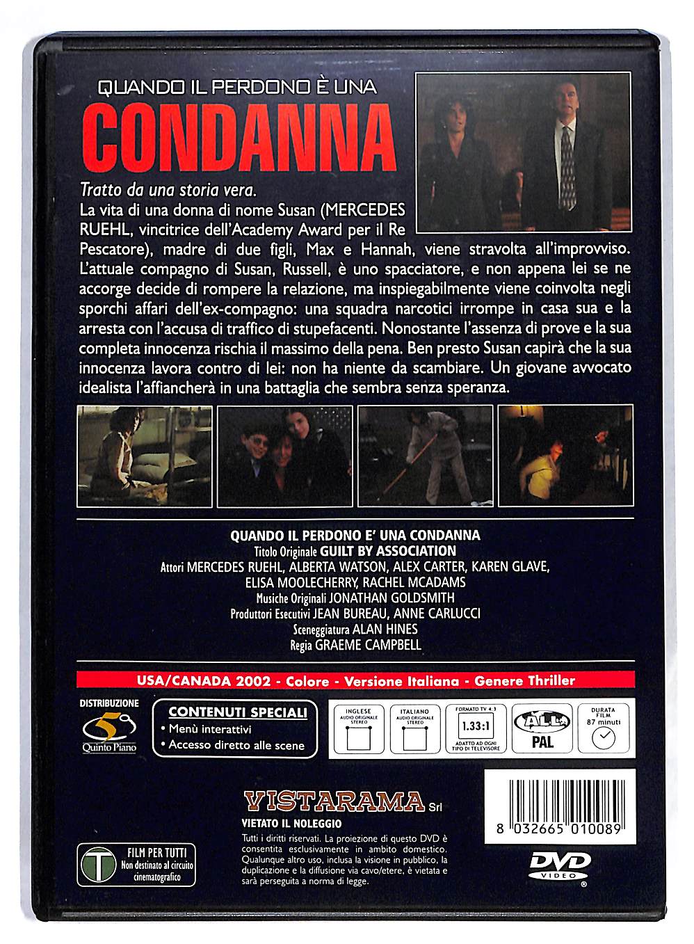 EBOND Quando il perdono e' una condanna DVD DB742361