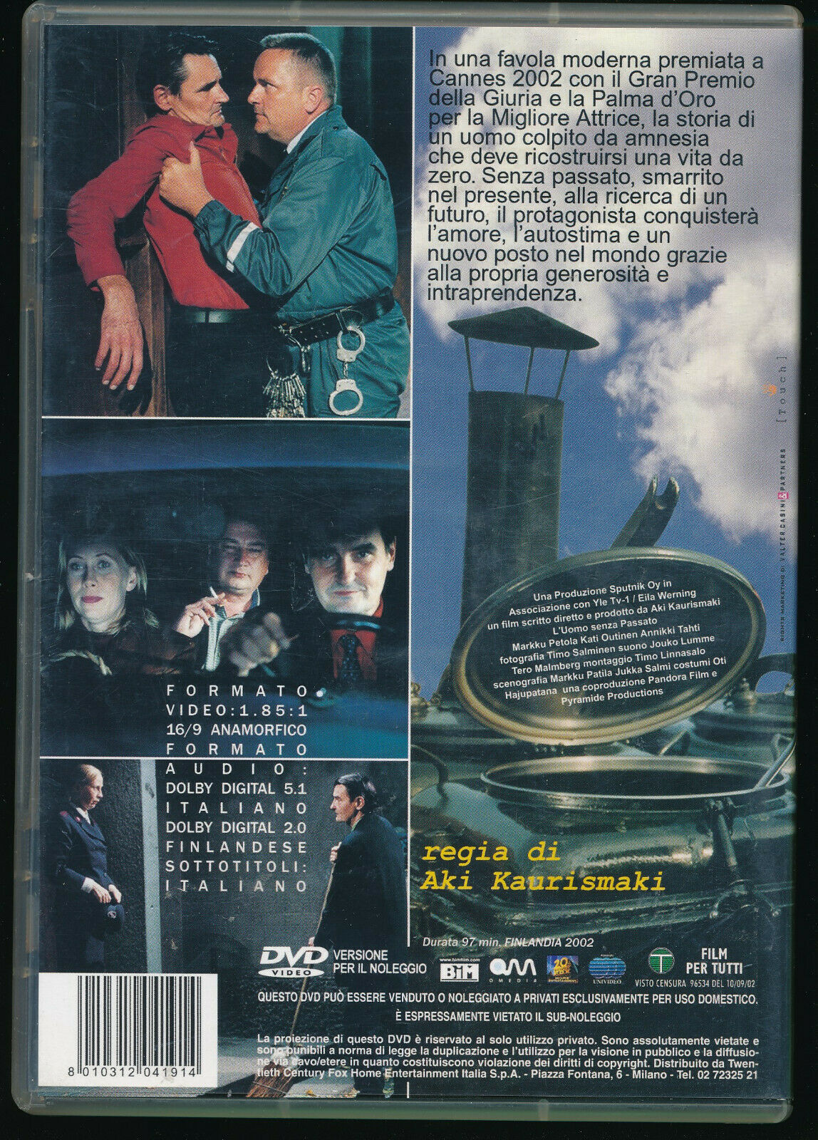 EBOND L'uomo Senza Passato Ex Noleggio DVD DB742366