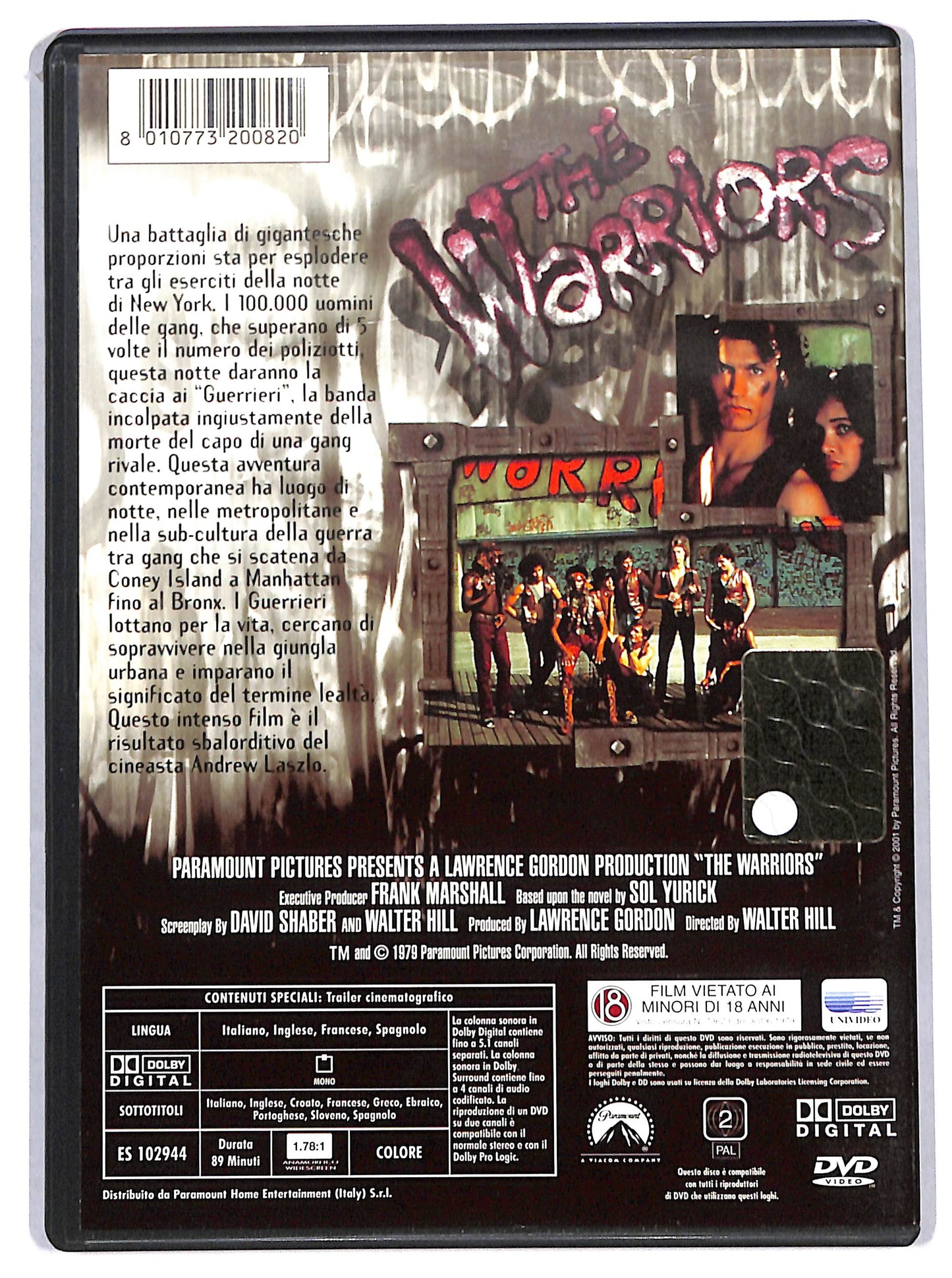 EBOND i guerrieri della notte DVD DB742430