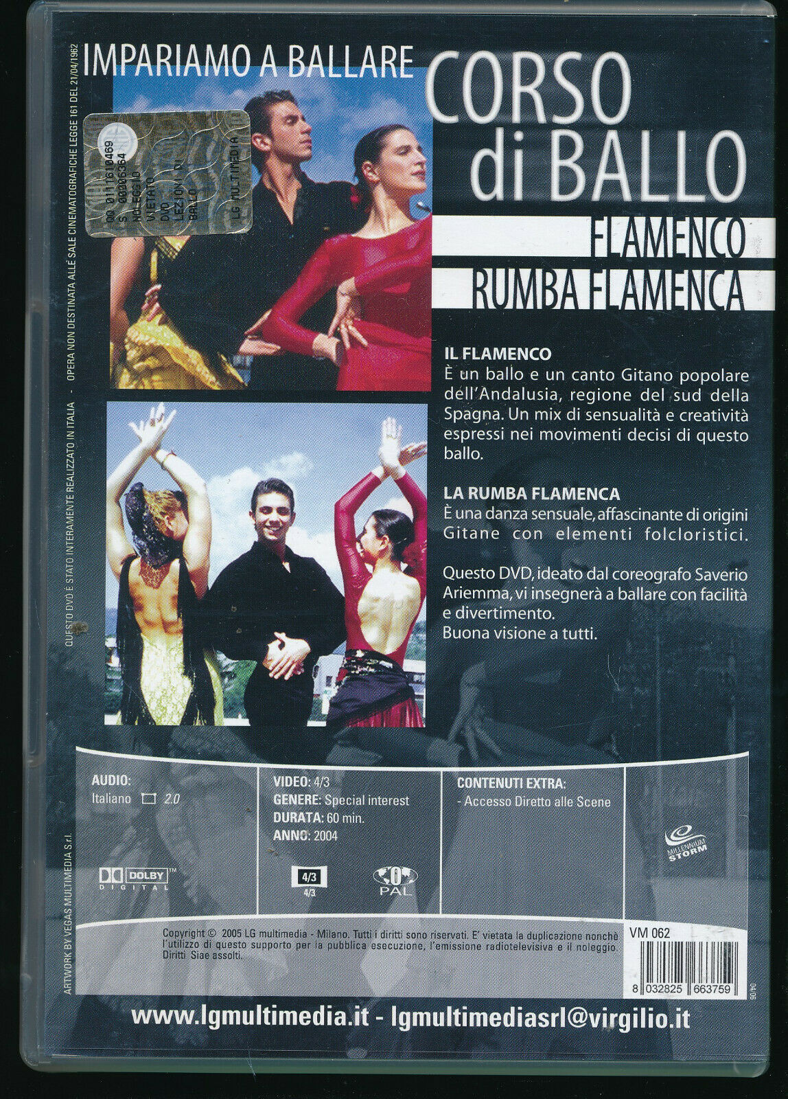 EBOND You Can Dance:flamenco Rumba Flamen DVD DB742619