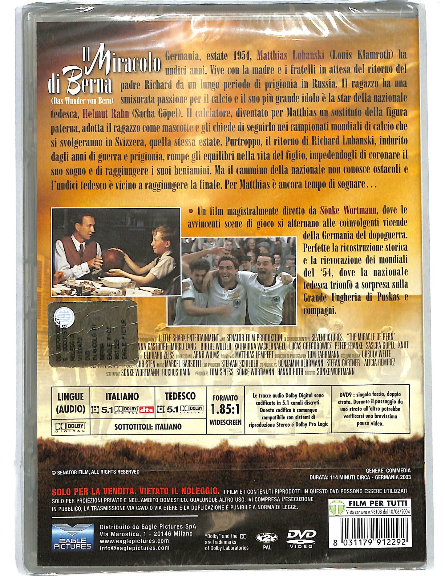 EBOND Il Miracolo Di Berna DVD DB742648