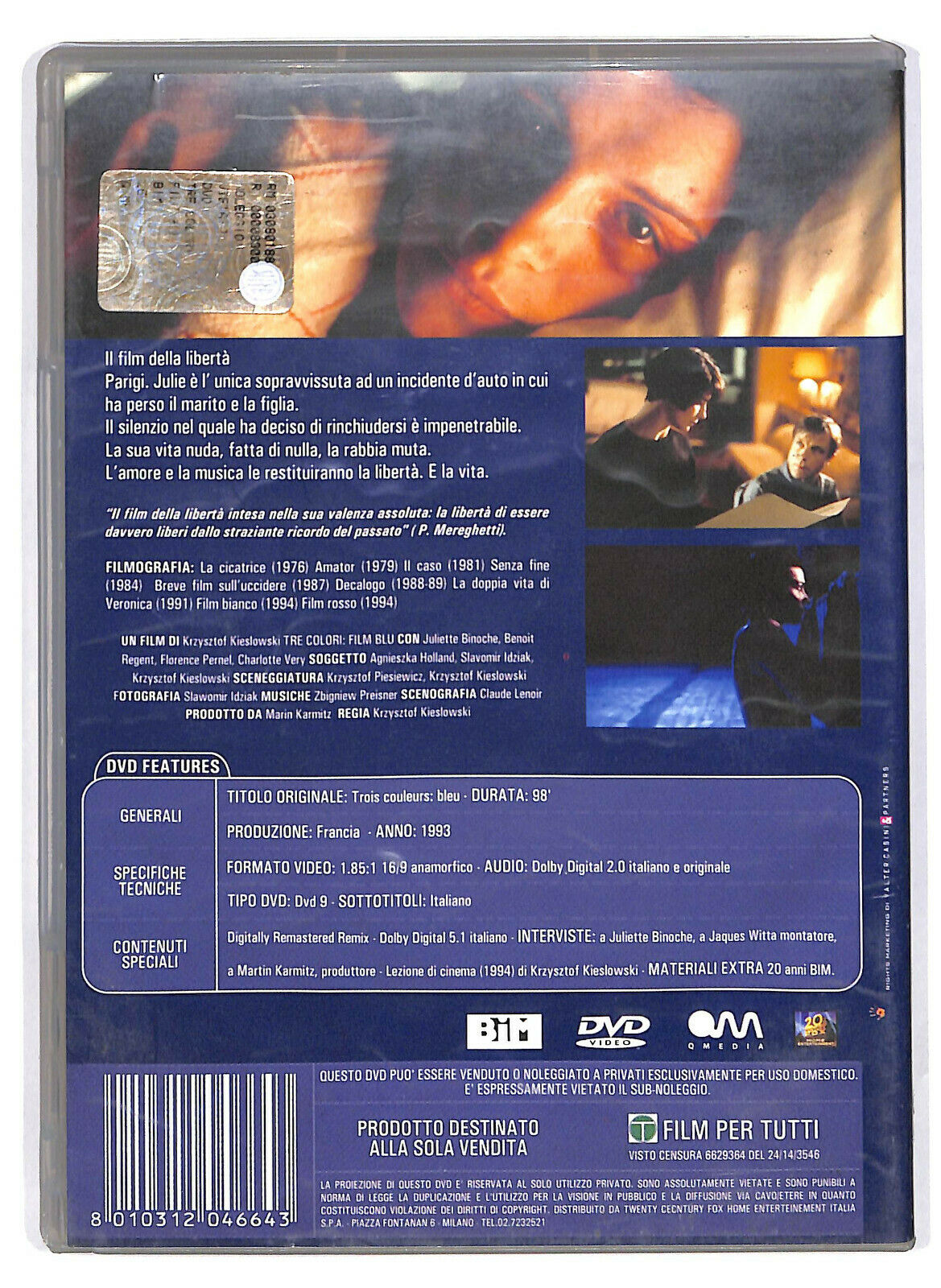EBOND Film Blu - Tre Colori DVD DB743631