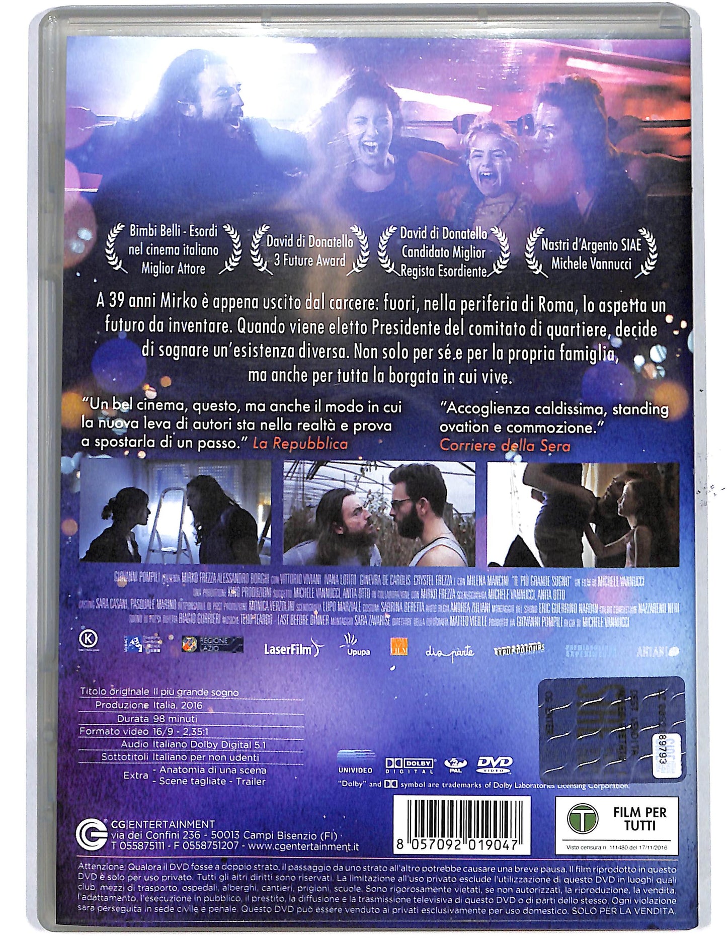 EBOND Il piu grande sogno NOLEGGIO DVD DB744145