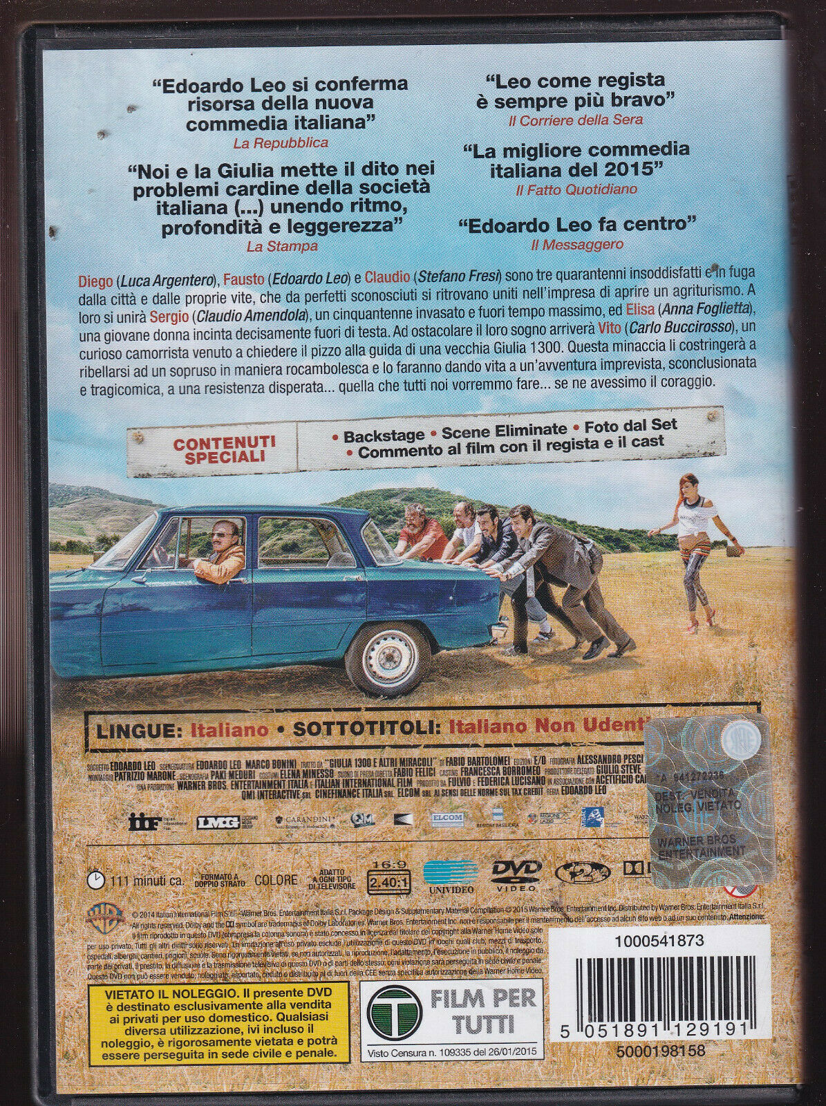 EBOND Noi e La Giulia DVD DB744403