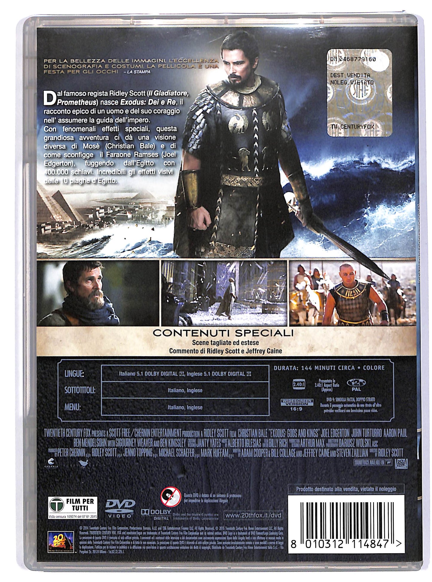 EBOND Exodus - Dei e Re NOLEGGIO DVD DB744416
