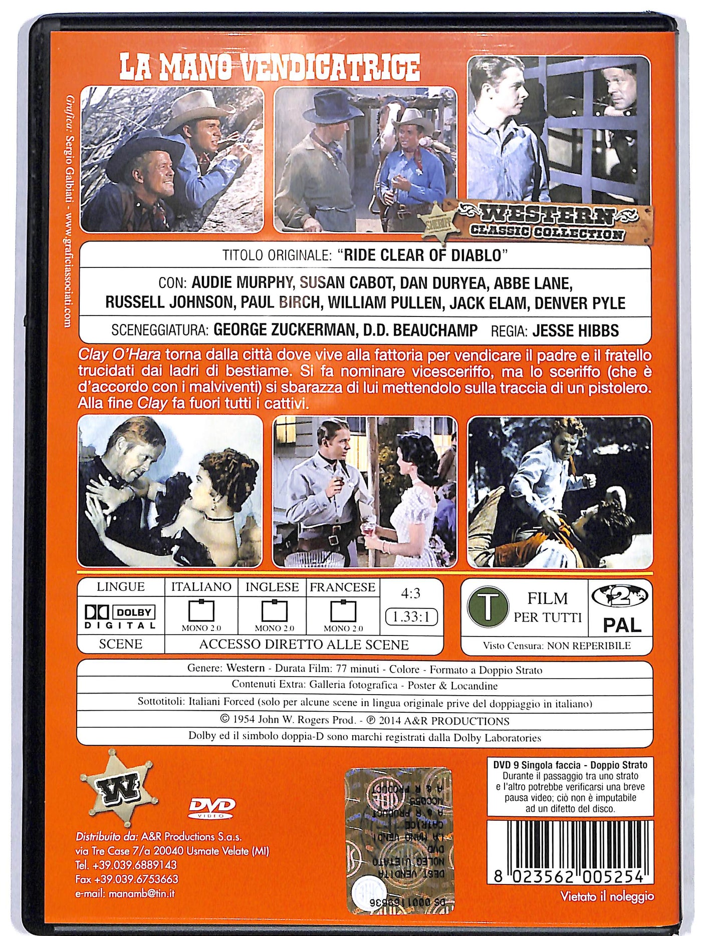 EBOND La mano vendicatrice DVD DB745365