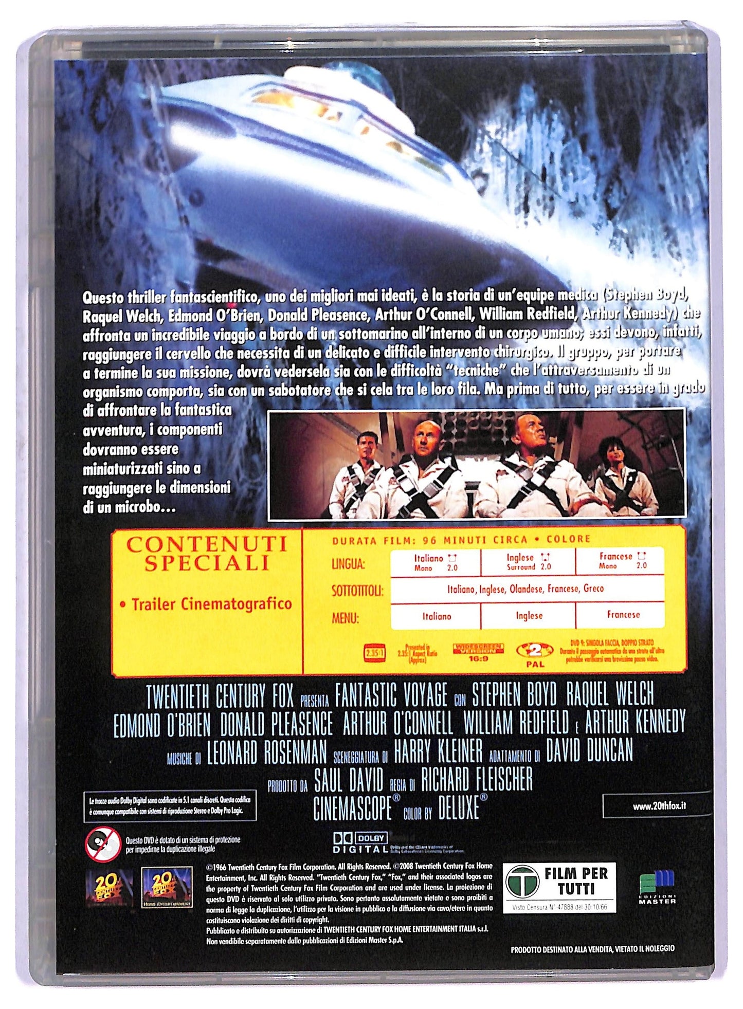 EBOND Viaggio allucinante EDITORIALE DVD DB745655