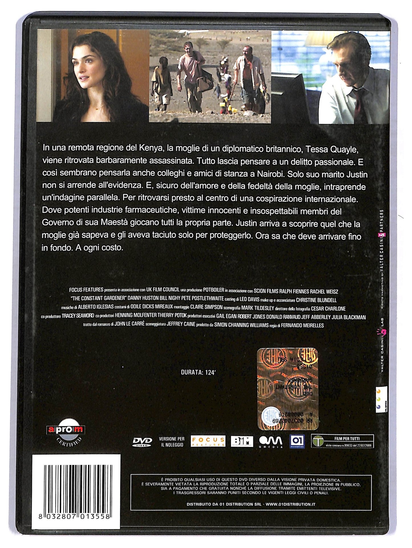 EBOND The Constant Gardener La cospirazione NOLEGGIO DVD DB745805