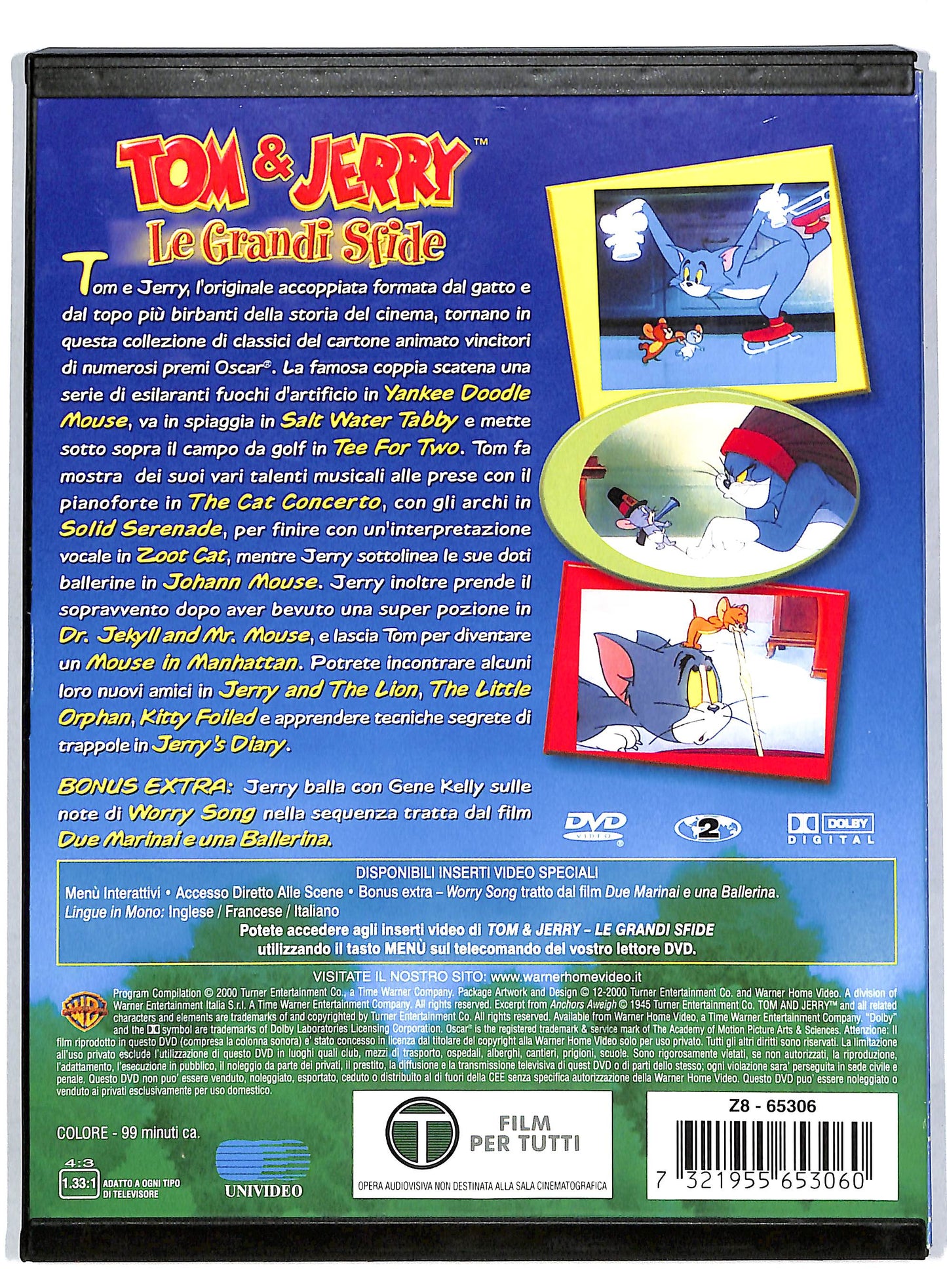 EBOND Tom & Jerry - Le grandi sfide vol 01 SNAPPER NOLEGGIO DVD DB745826