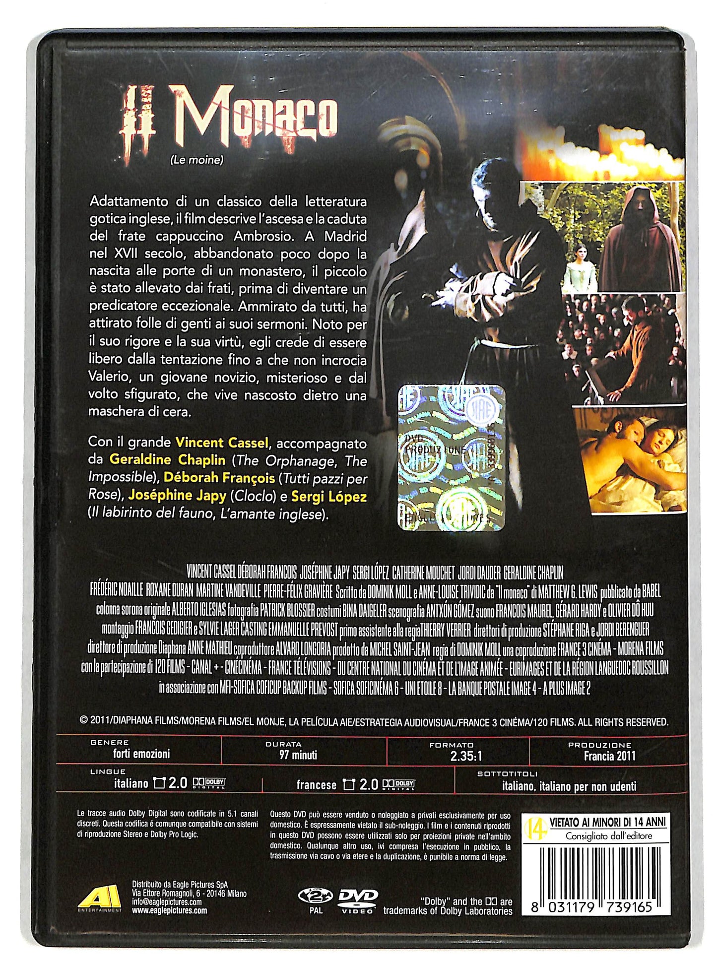 EBOND Il Monaco - Nessuno e immune alle tentazioni NOLEGGIO DVD DB745832