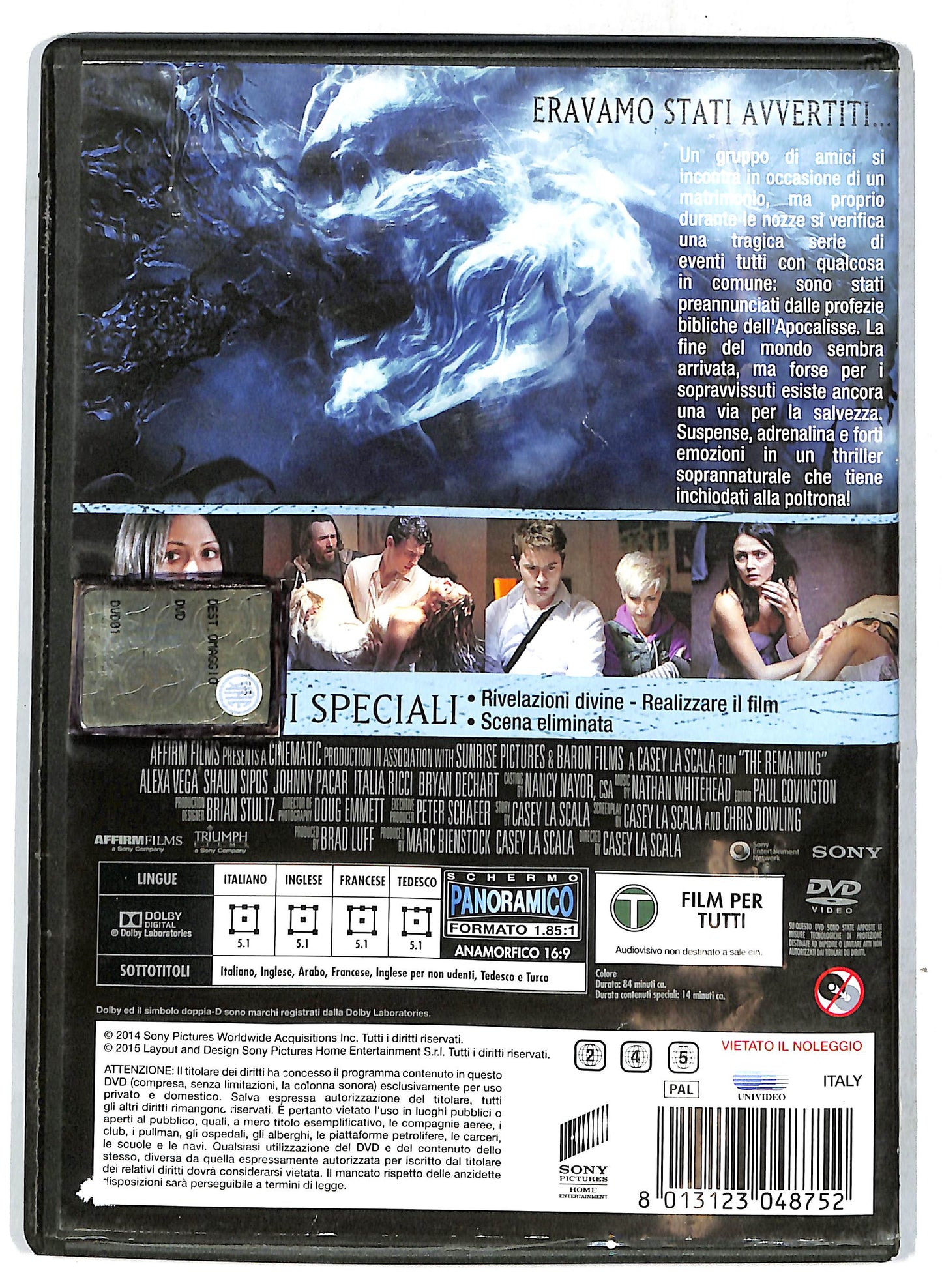 EBOND The Remaining - Il giorno e giunto NOLEGGIO DVD DB745861