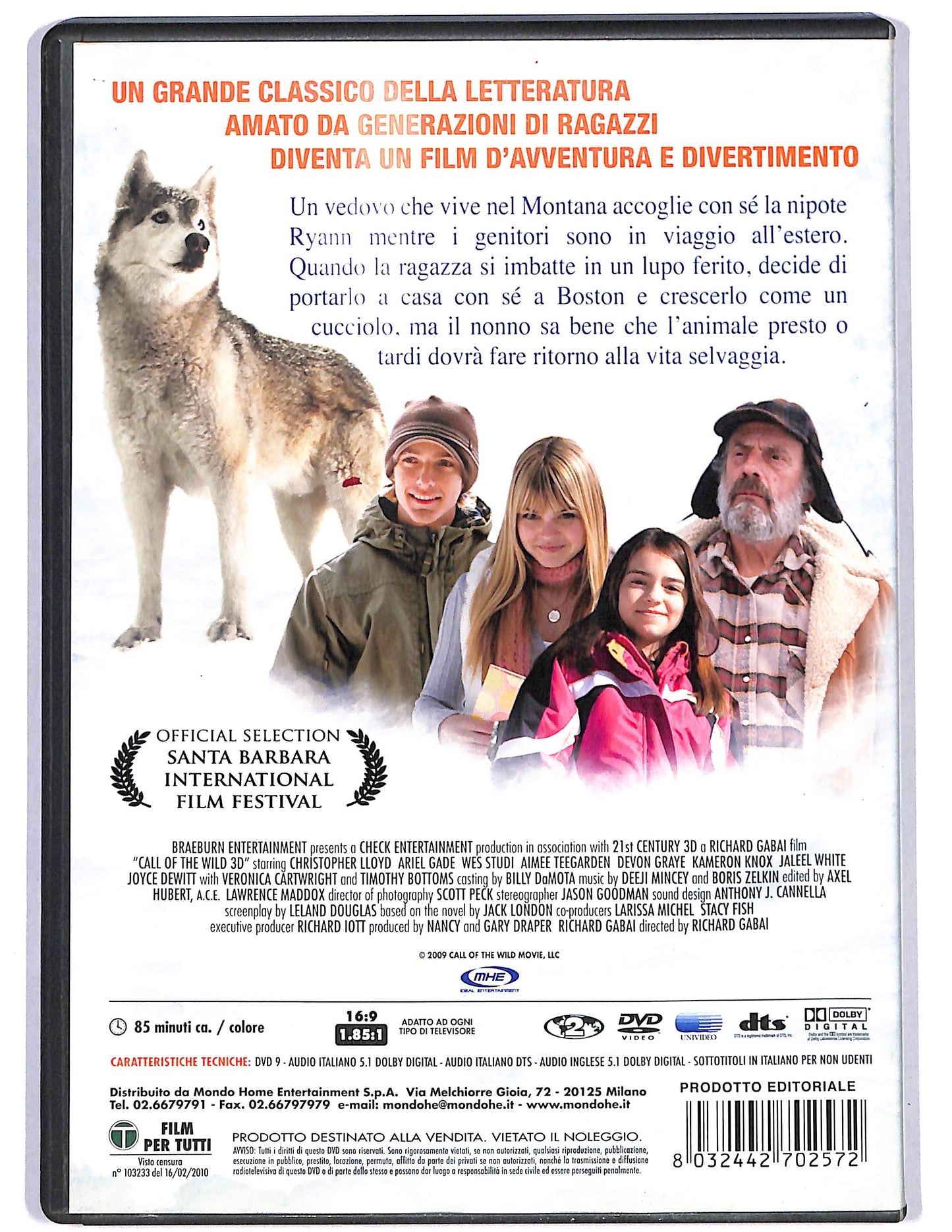 EBOND Il richiamo della foresta NOLEGGIO DVD DB746317