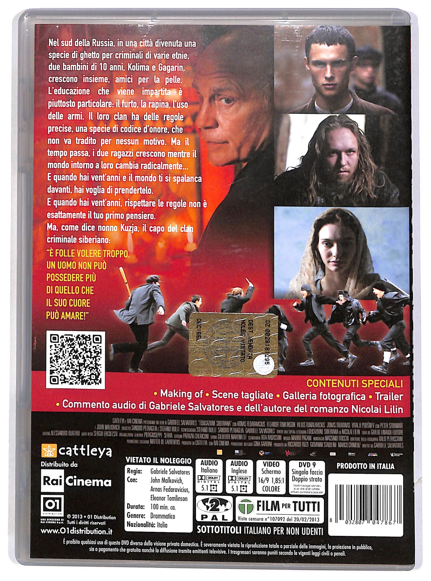 EBOND Educazione siberiana NOLEGGIO DVD DB746602