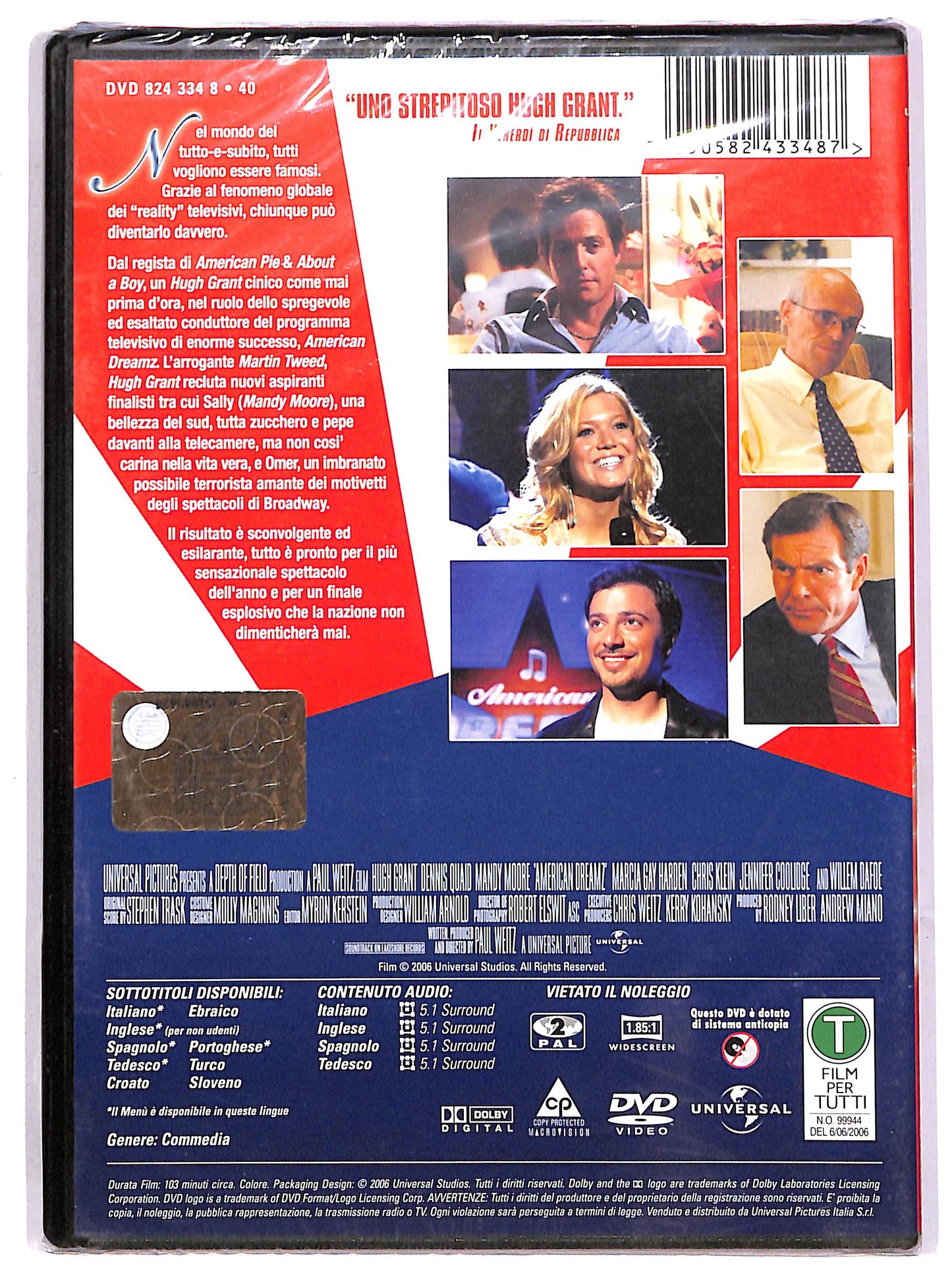 EBOND American dreamz NOLEGGIO DVD DB746622