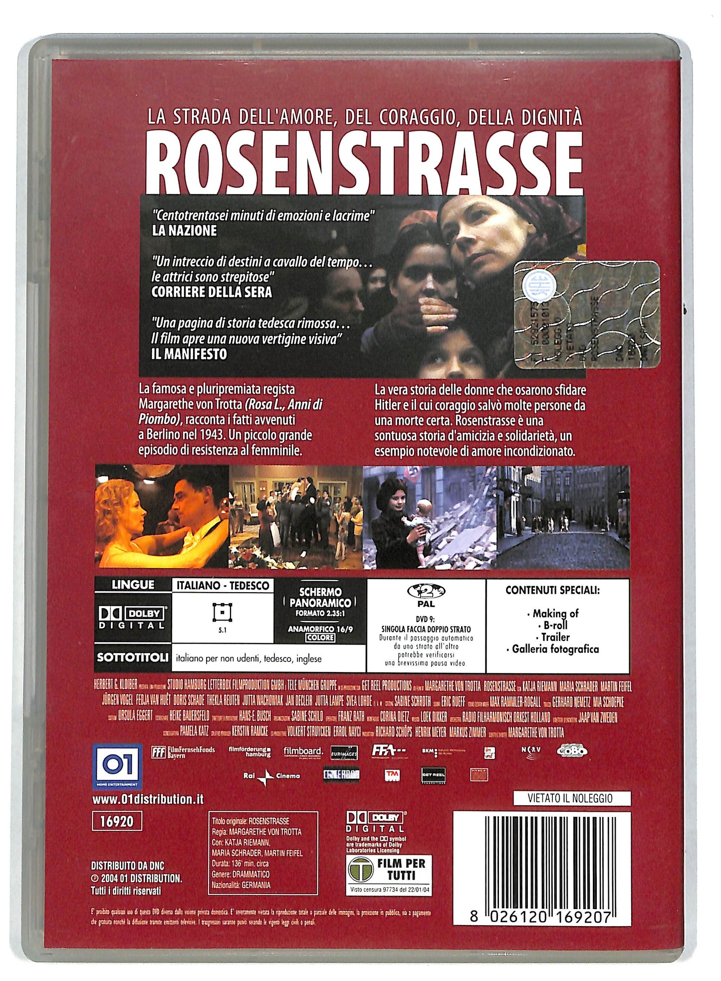 EBOND Rosenstrasse NOLEGGIO DVD DB746660