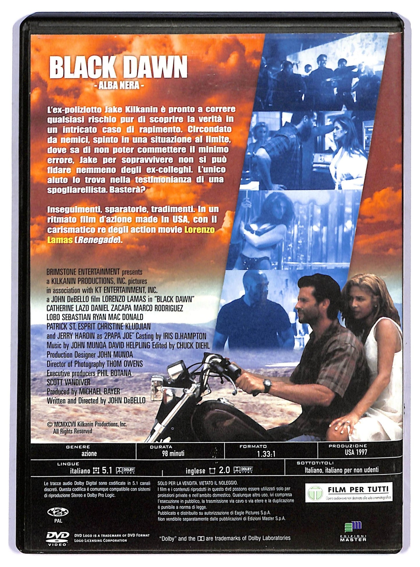 EBOND Black Dawn - Alba nera EDITORIALE DVD DB747109