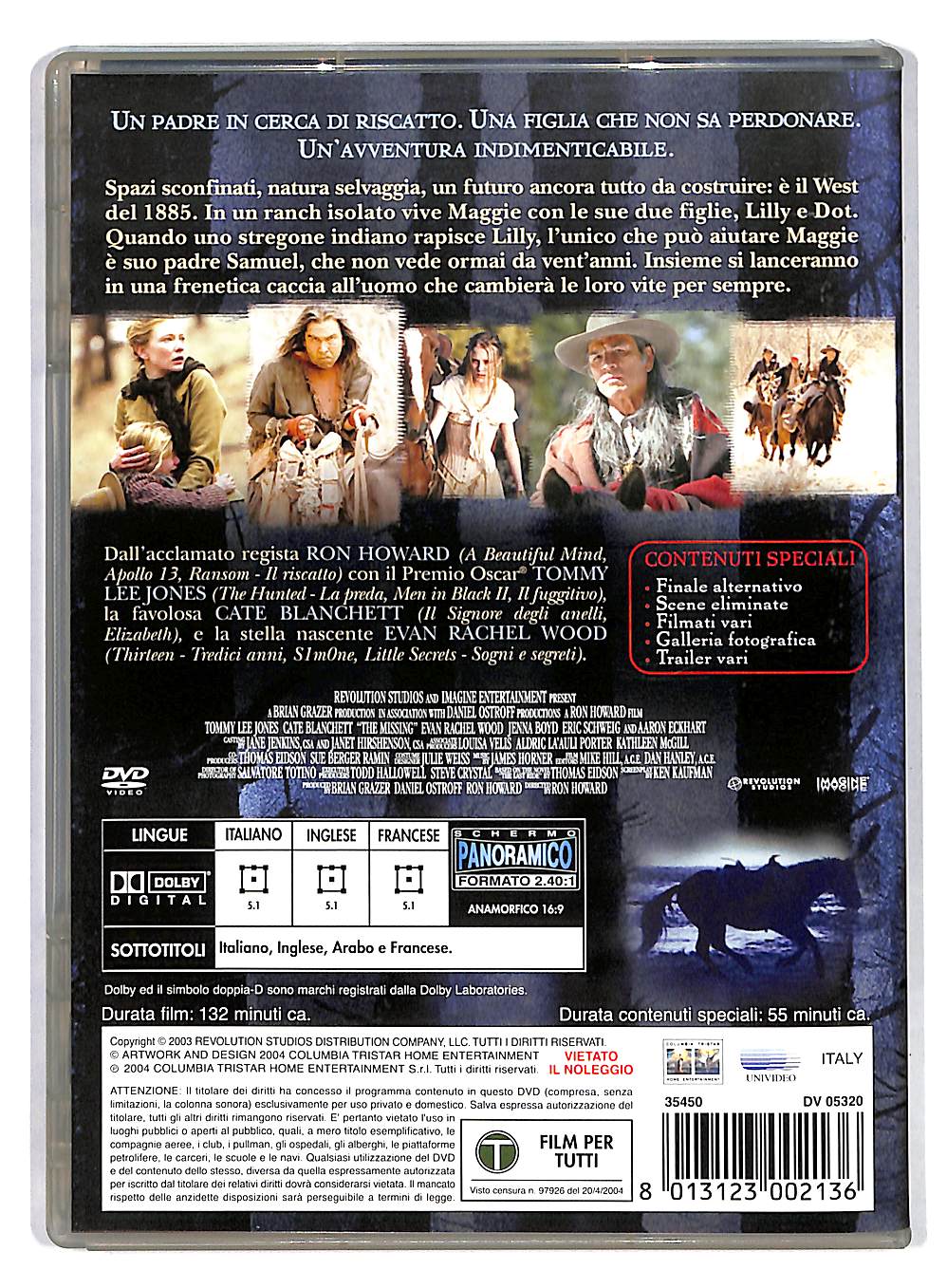 EBOND The Missing DVD DB747110