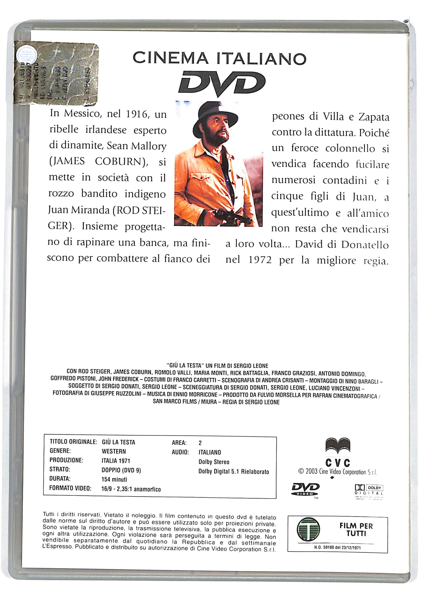 EBOND Giu la testa vol.41 EDITORIALE DVD DB747122