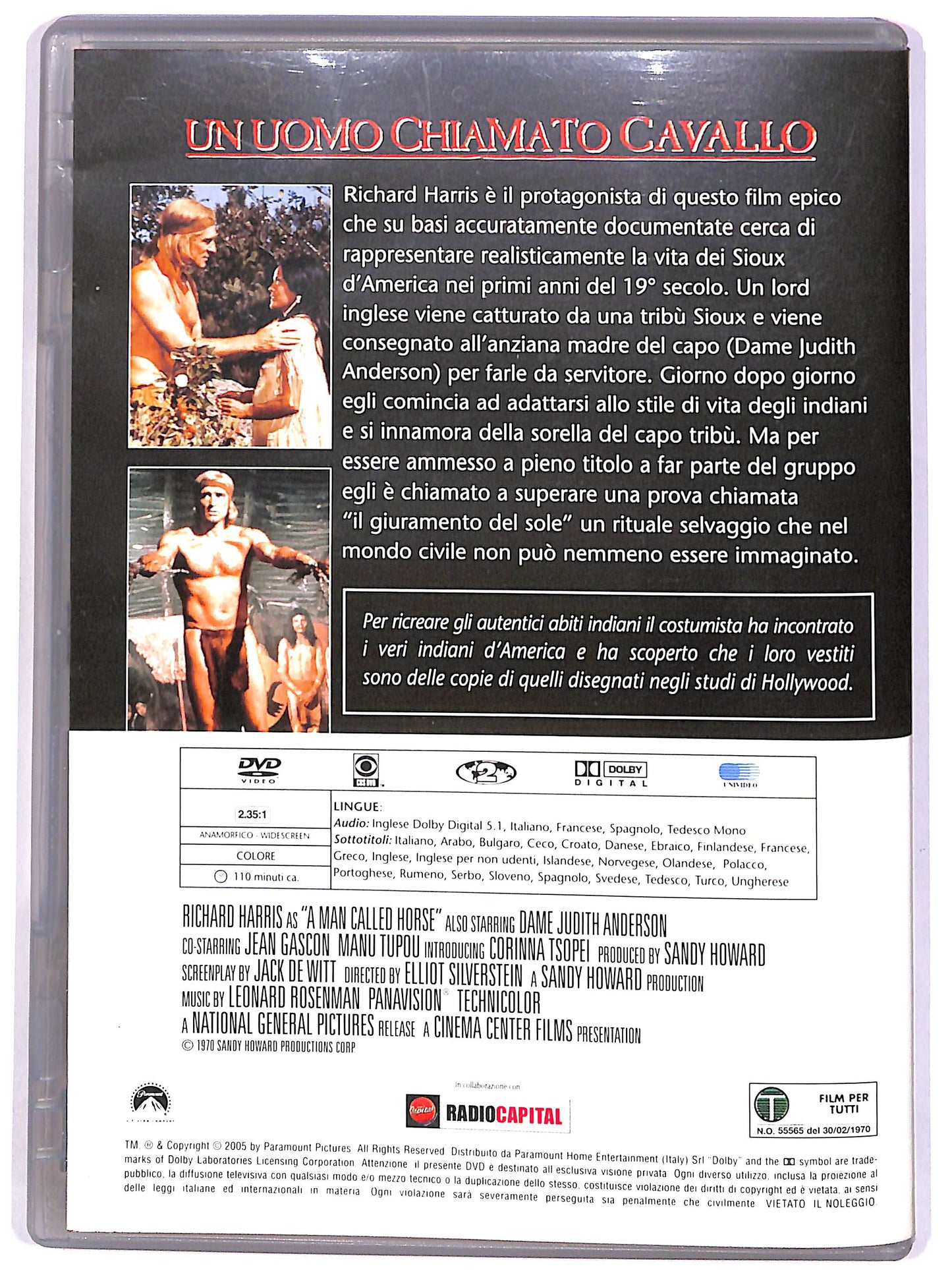 EBOND Un uomo chiamato Cavallo EDITORIALE DVD DB747125