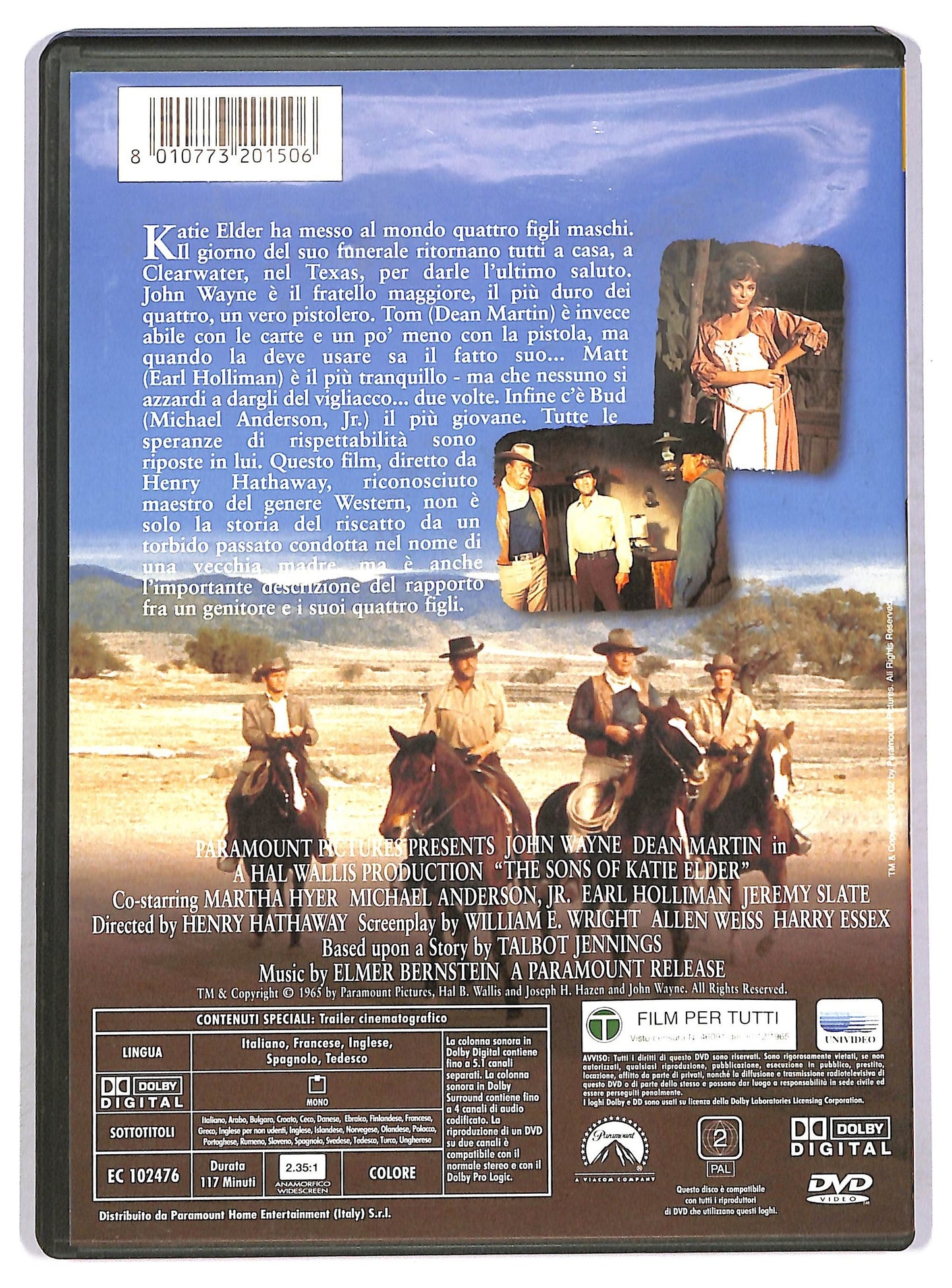 EBOND I quattro figli di Katie Elder DVD DB747133