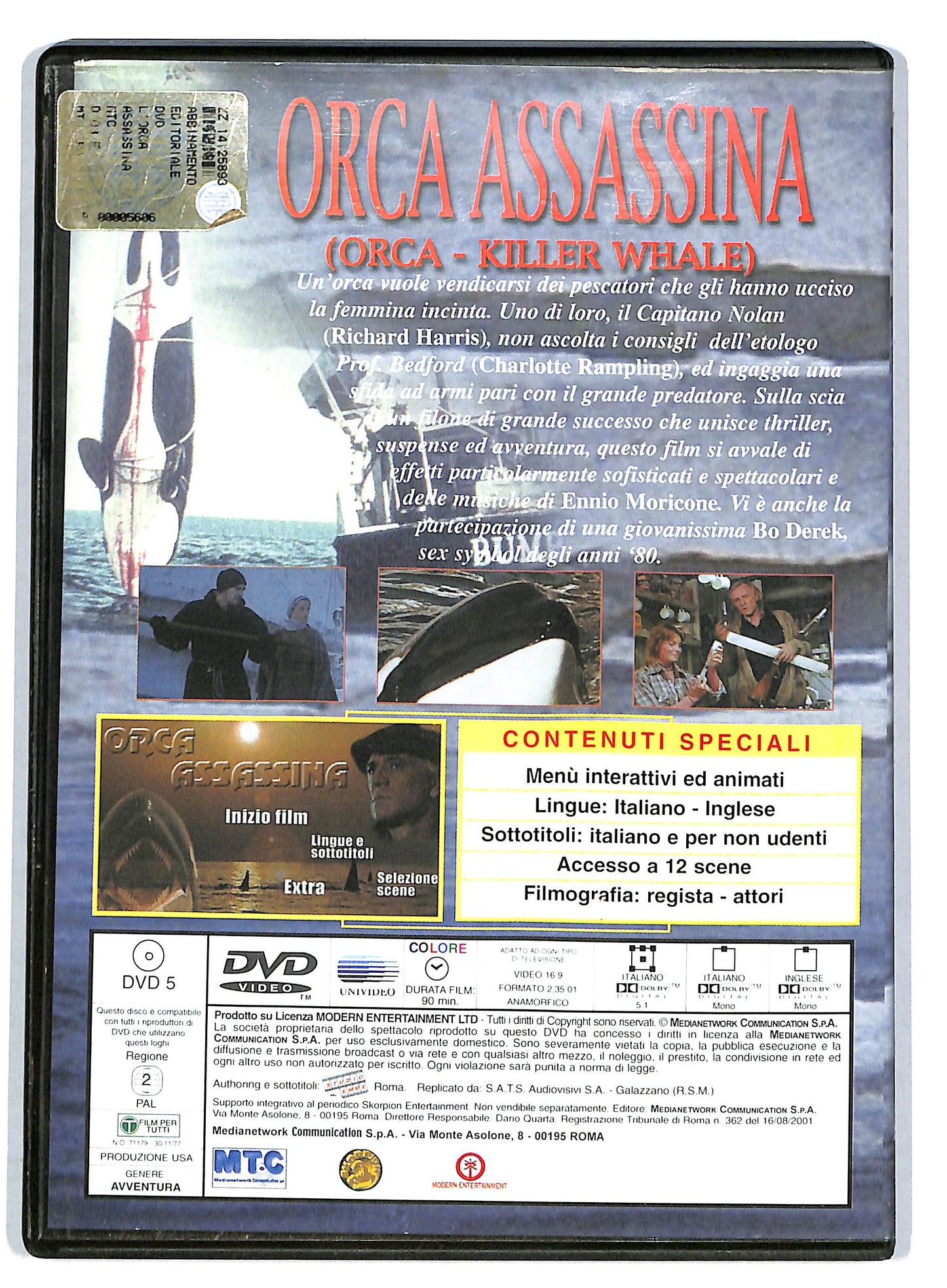 EBOND Orca assassina - orca killer whale EDITORIALE DVD DB747140