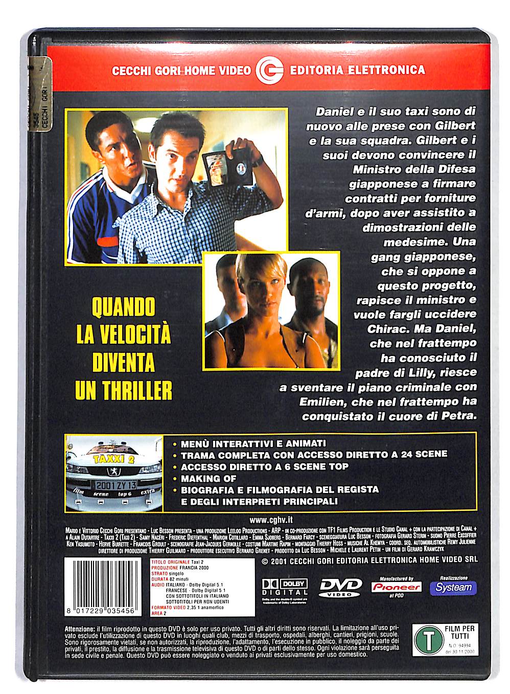 EBOND Taxxi 2 DVD DB747165