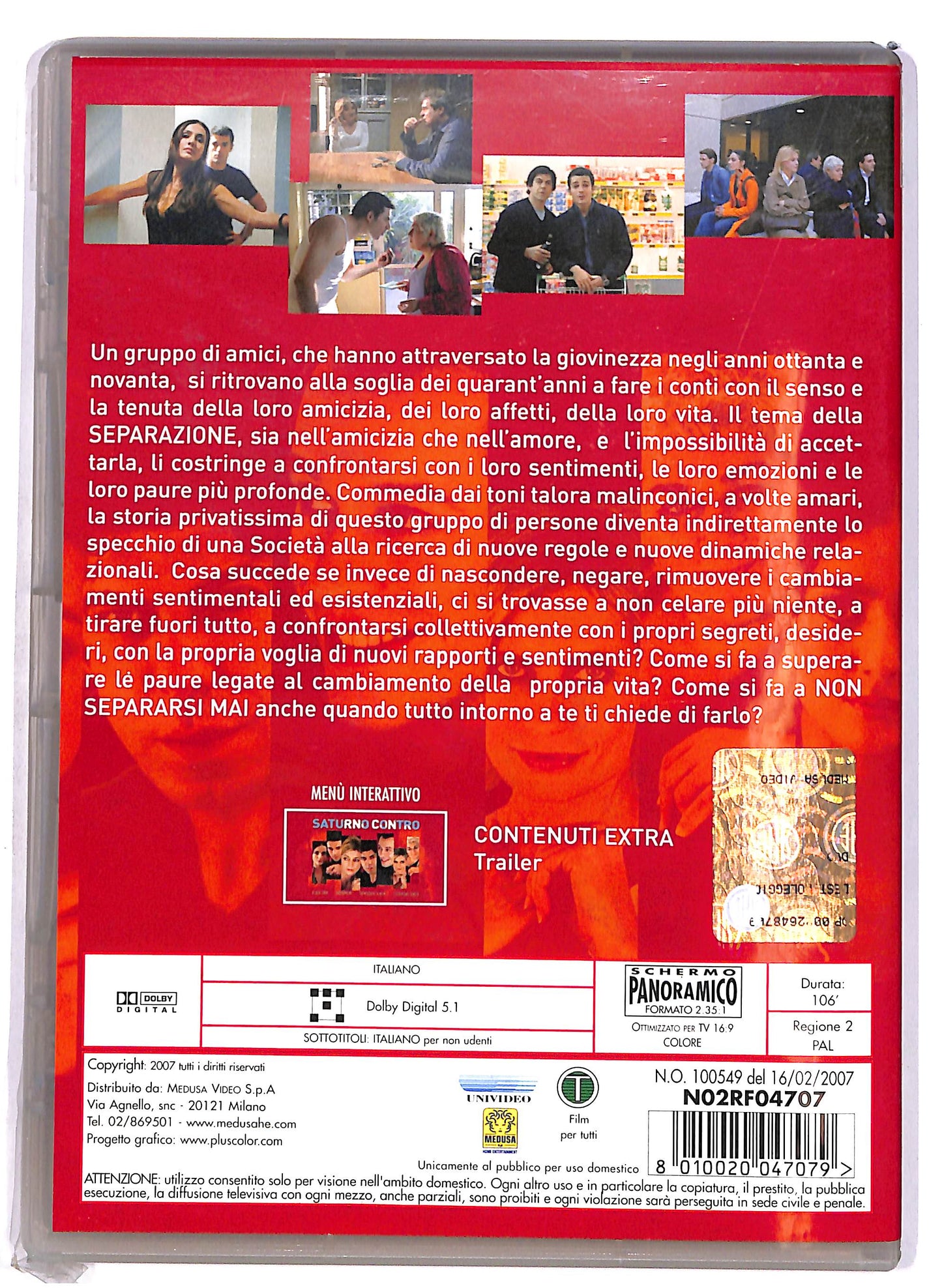 EBOND Saturno Contro NOLEGGIO DVD DB747318