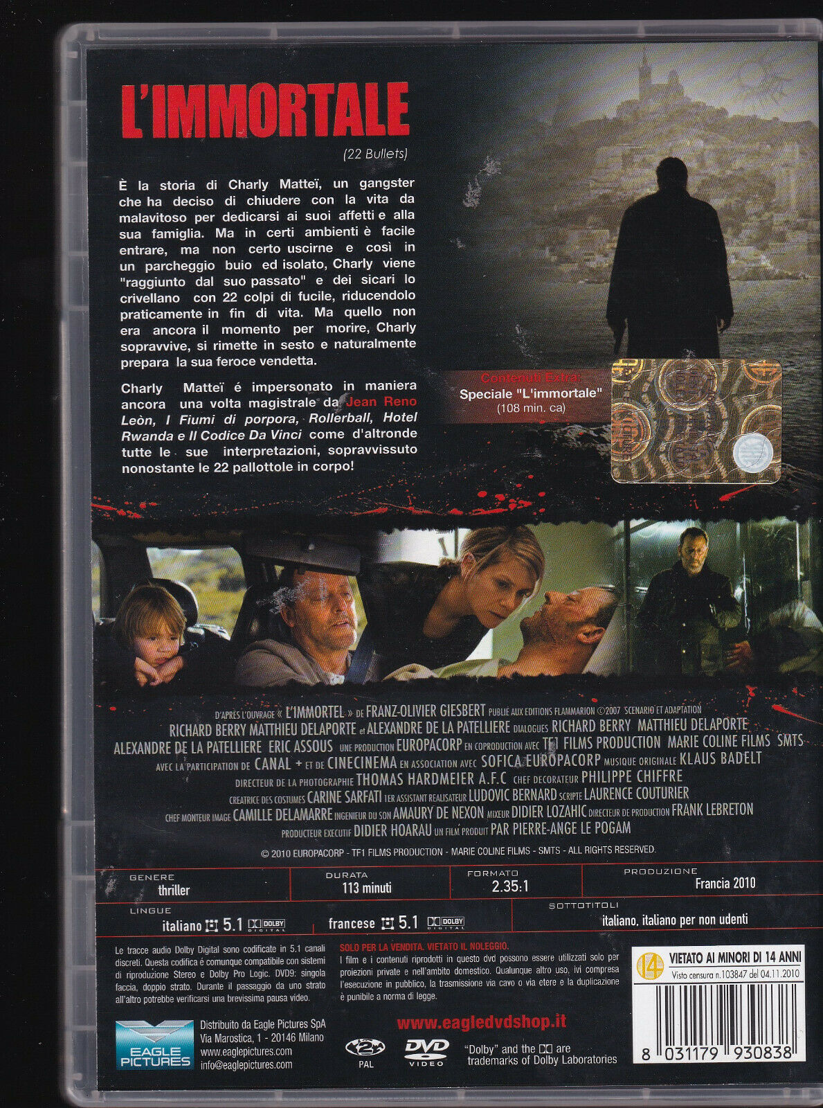 EBOND L'immortale NOLEGGIO DVD DB747322