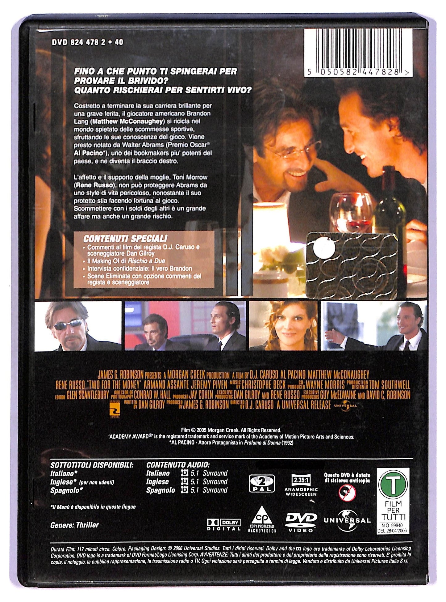 EBOND Rischio a due NOLEGGIO DVD DB747324