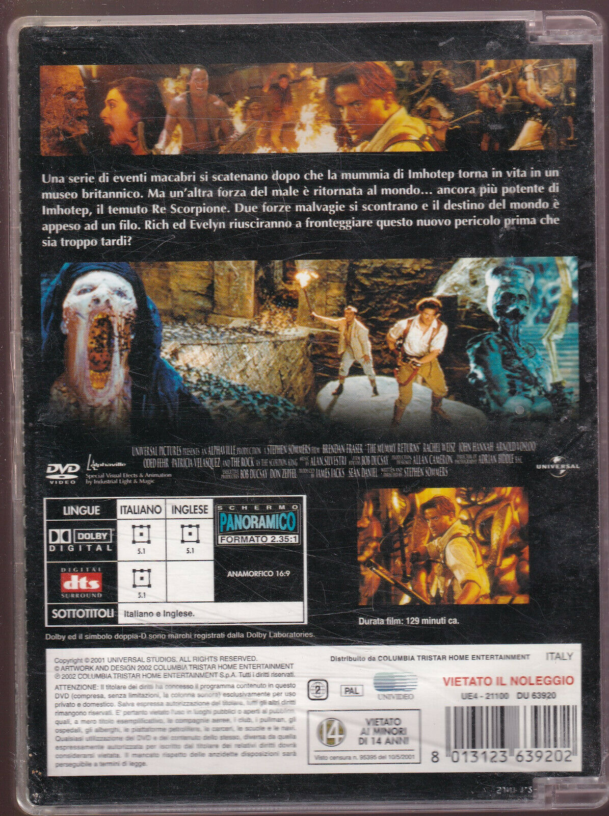 EBOND La Mummia Il Ritorno DVD DB747334