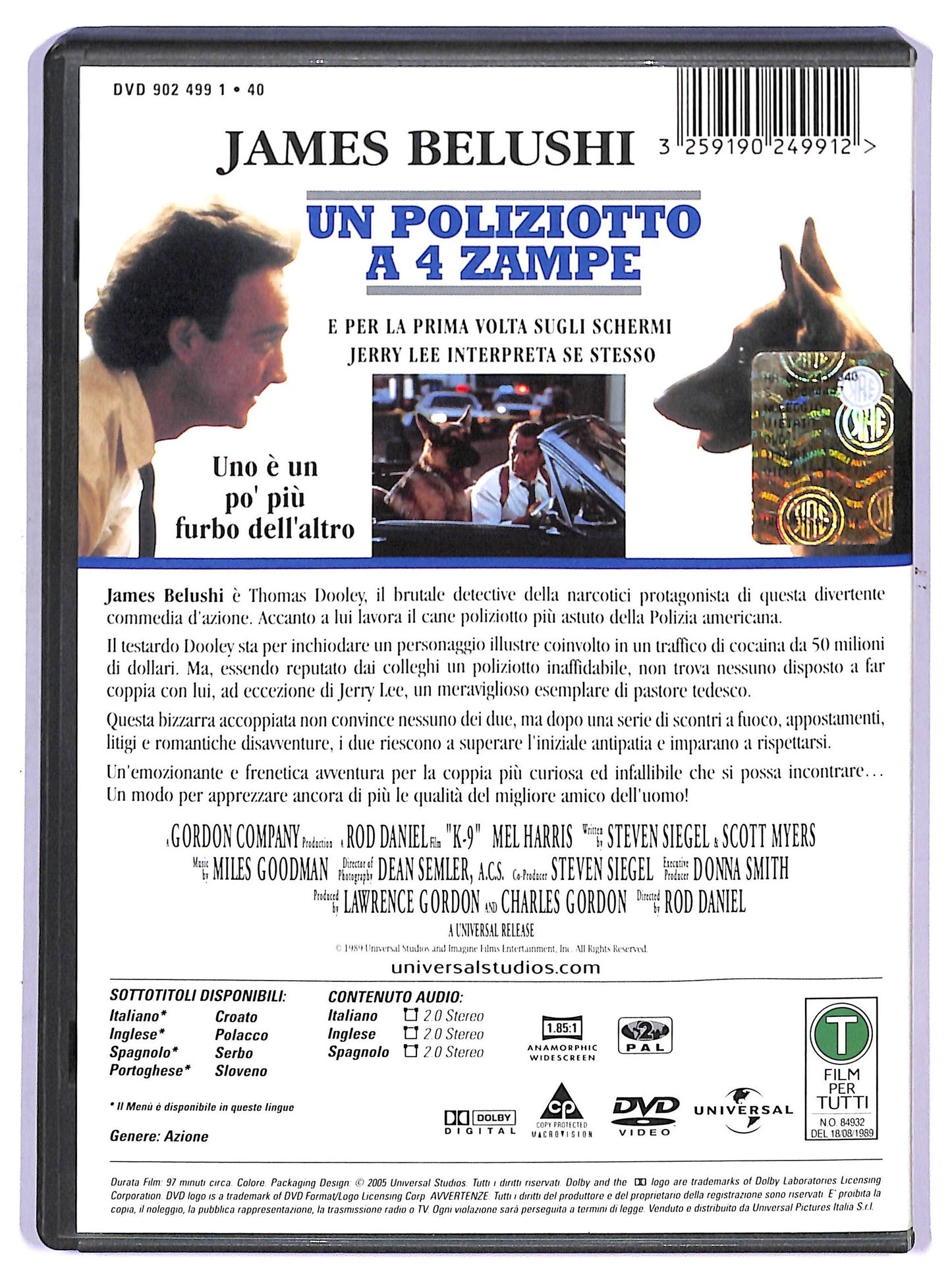 EBOND Un poliziotto a 4 zampe DVD DB747355
