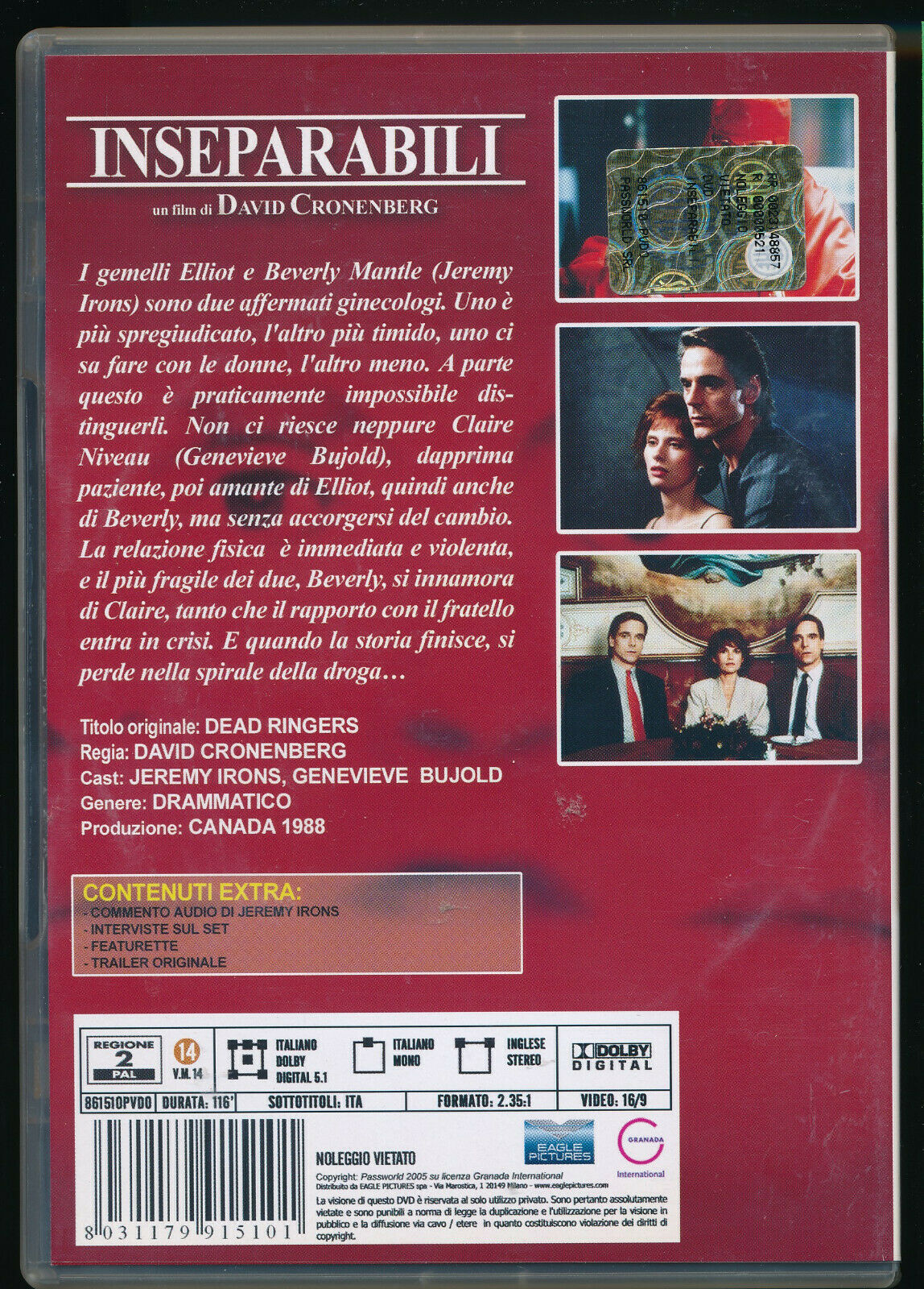 EBOND Inseparabili DVD DB747601