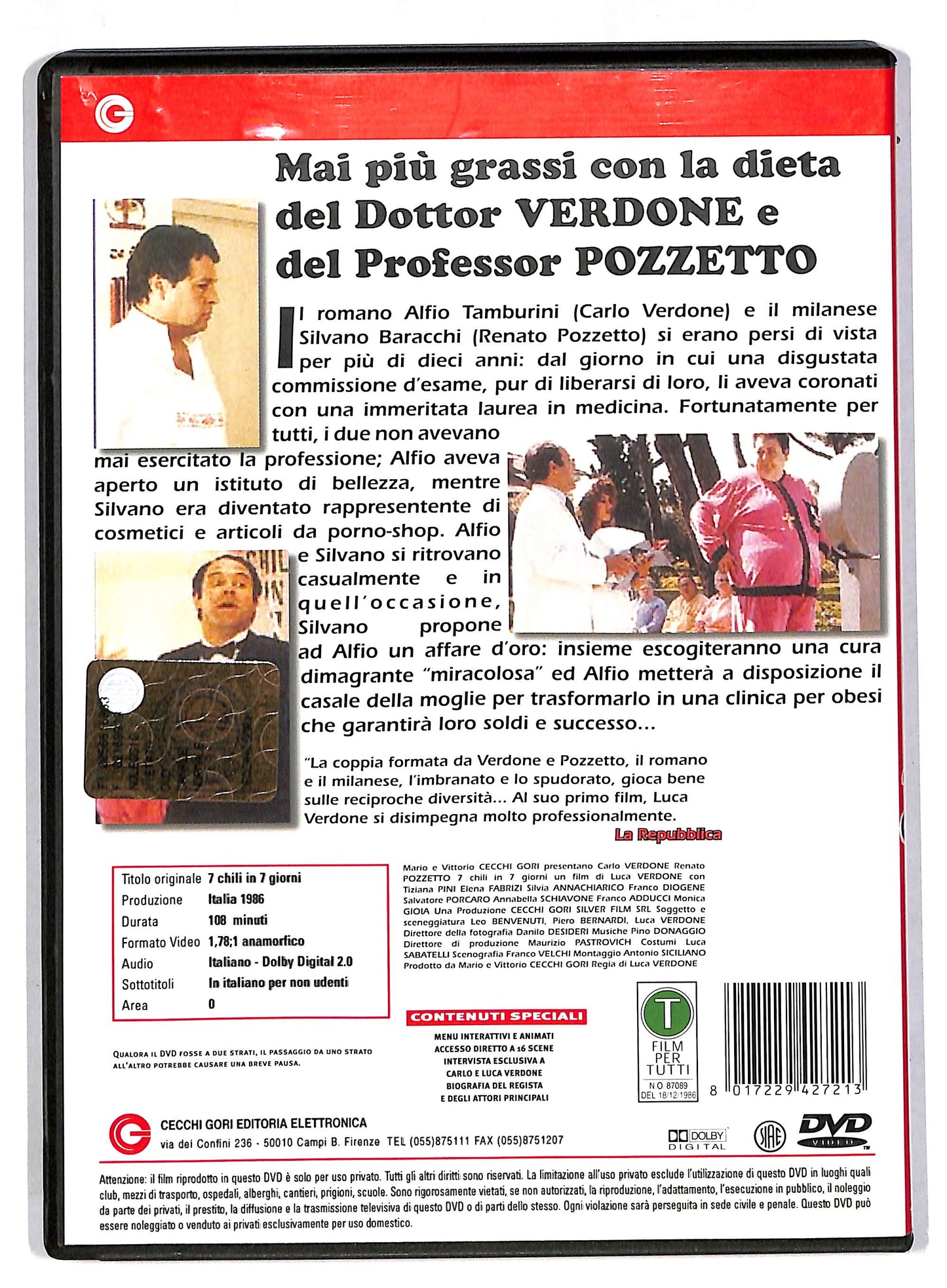 EBOND 7 chili in 7 giorni DVD DB747605