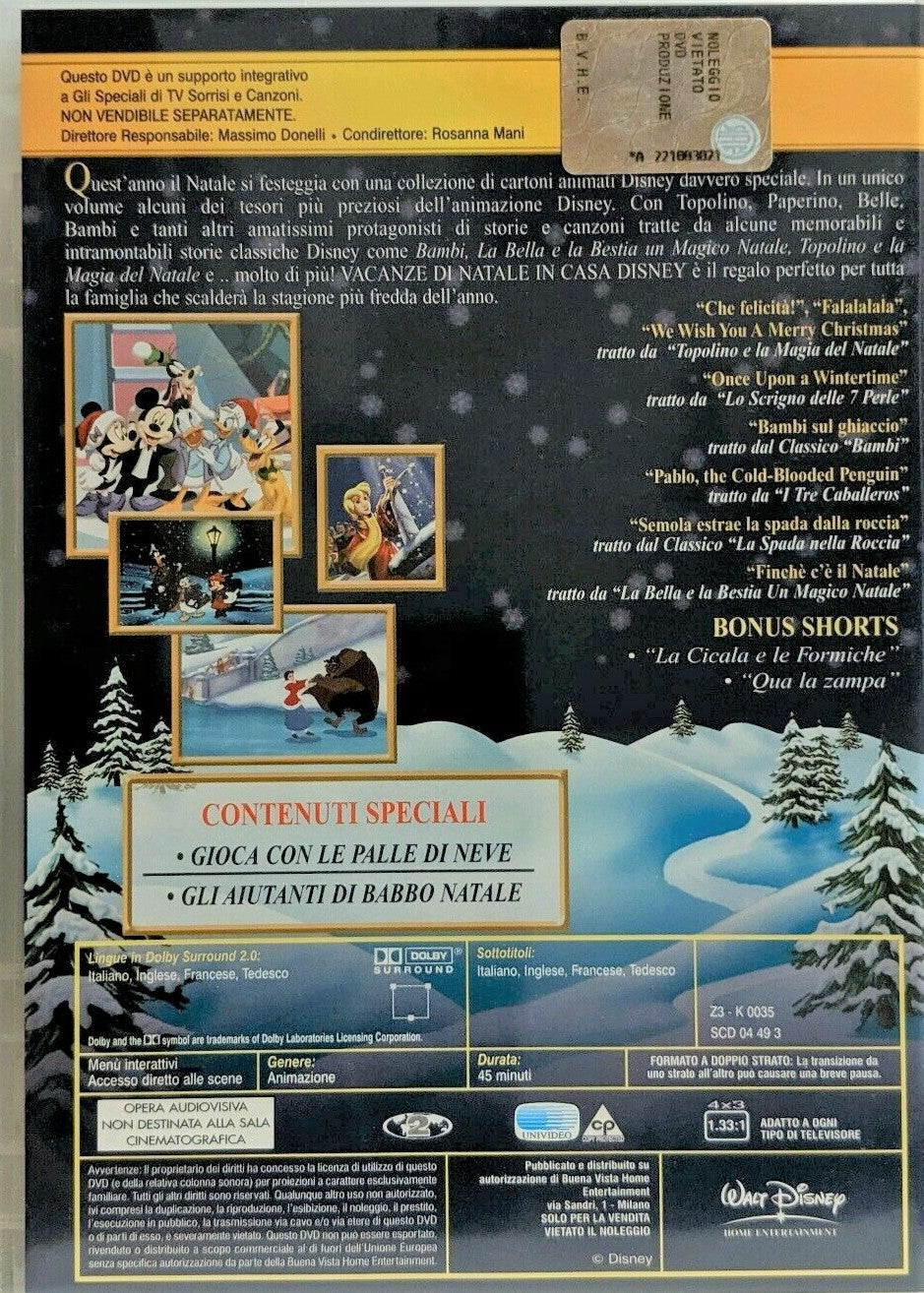EBOND Vacanze di Natale in casa Disney DVD DB747609