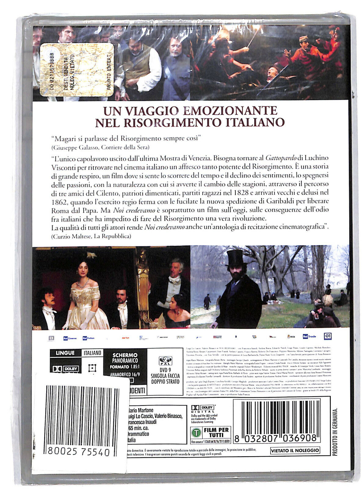 EBOND Noi Credevamo NOLEGGIO DVD DB747652