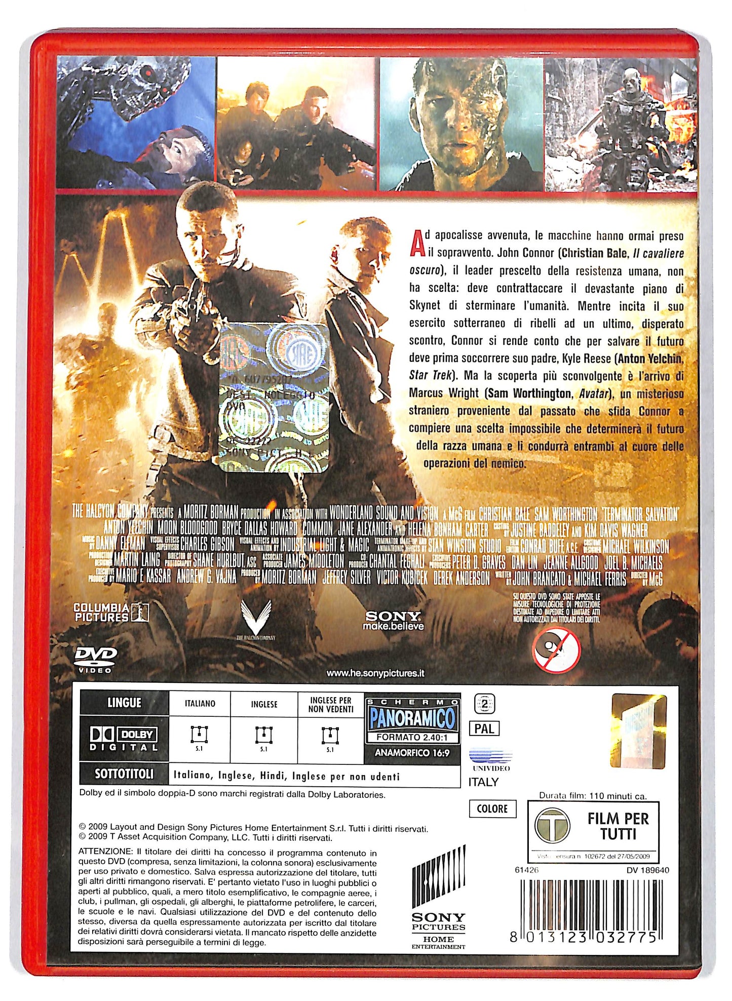 EBOND terminator salvation NOLEGGIO DVD DB747707