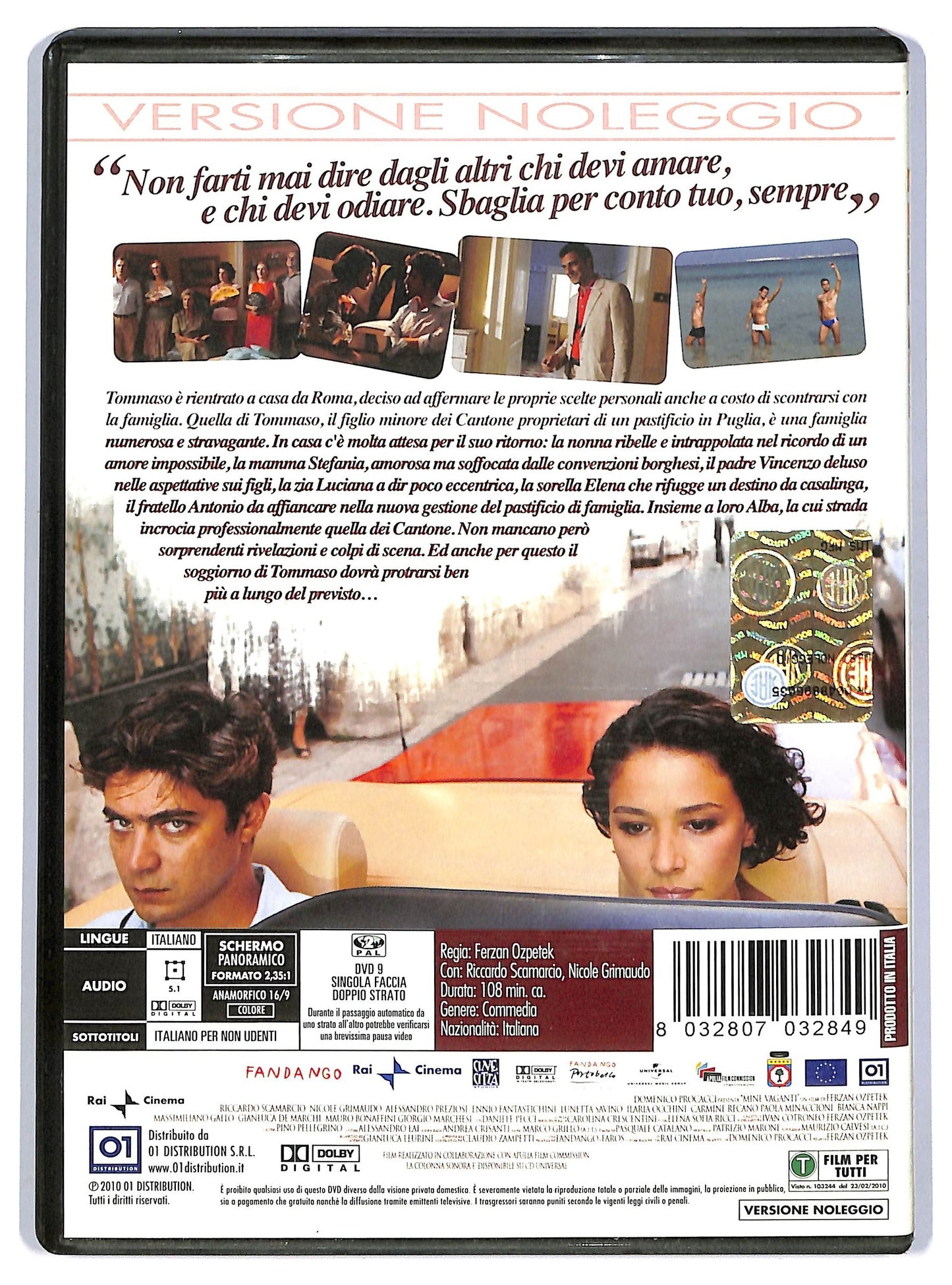 EBOND Mine vaganti NOLEGGIO DVD DB748102