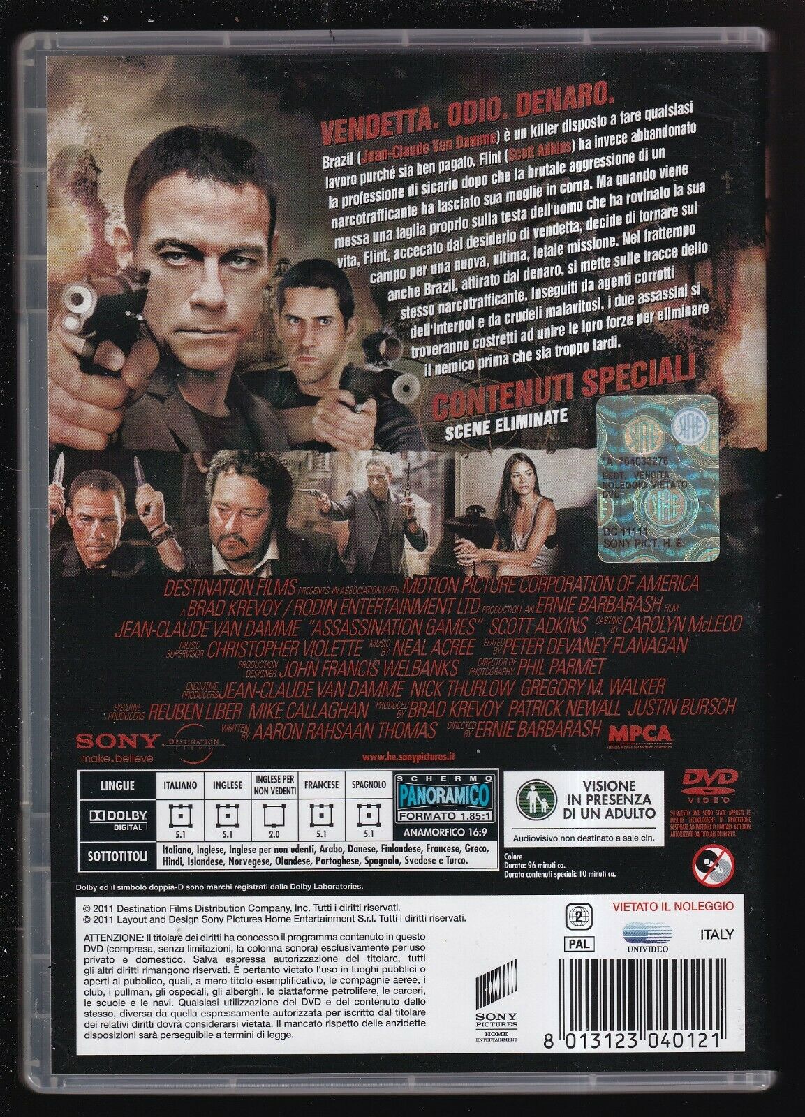 EBOND Assassination Games - Giochi Di Morte NOLEGGIO DVD DB748116