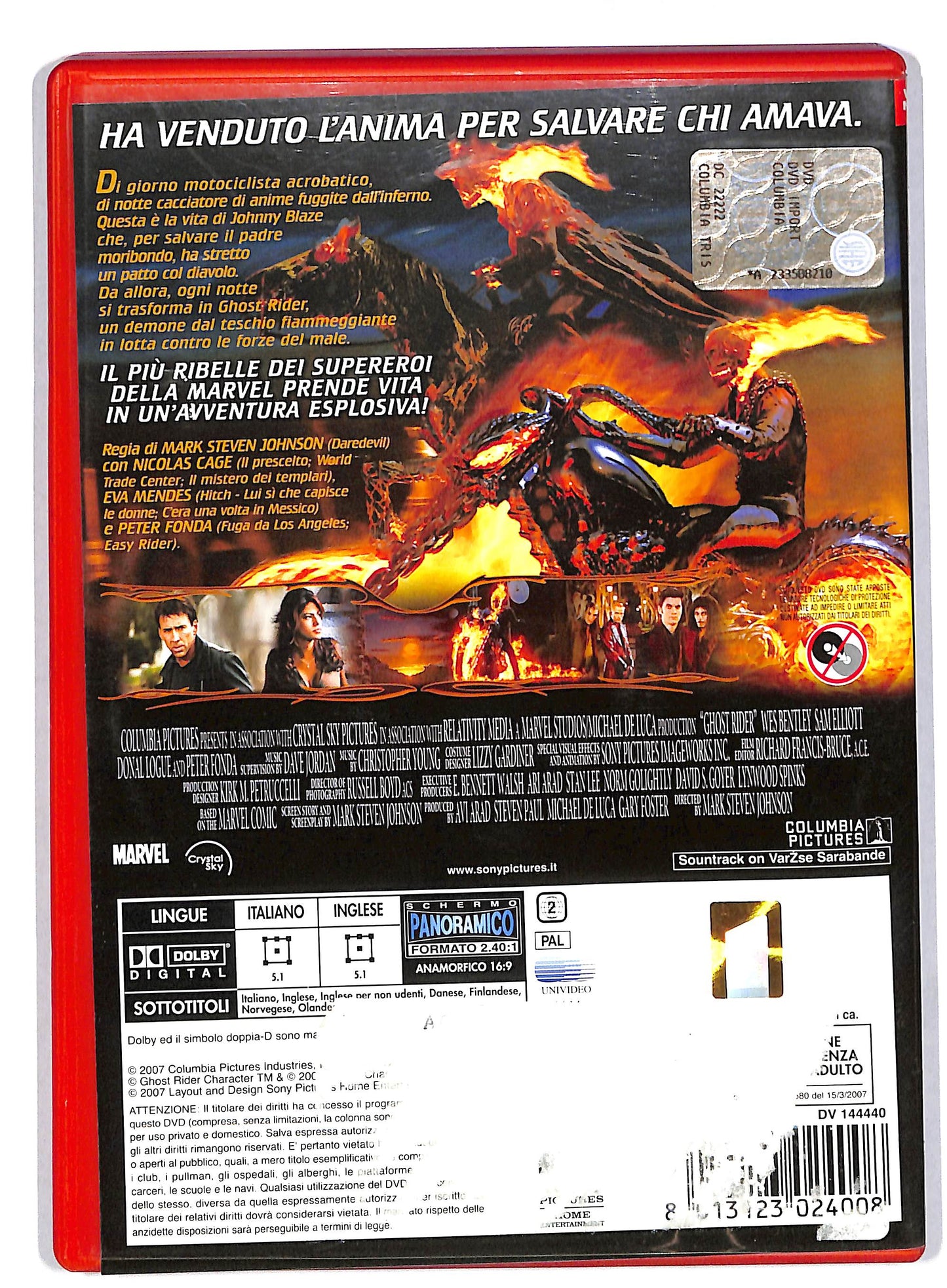 EBOND Ghost Rider NOLEGGIO DVD DB748128