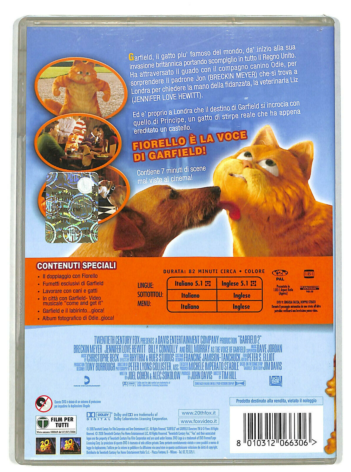 EBOND Garfield 2 NOLEGGIO DVD DB748139