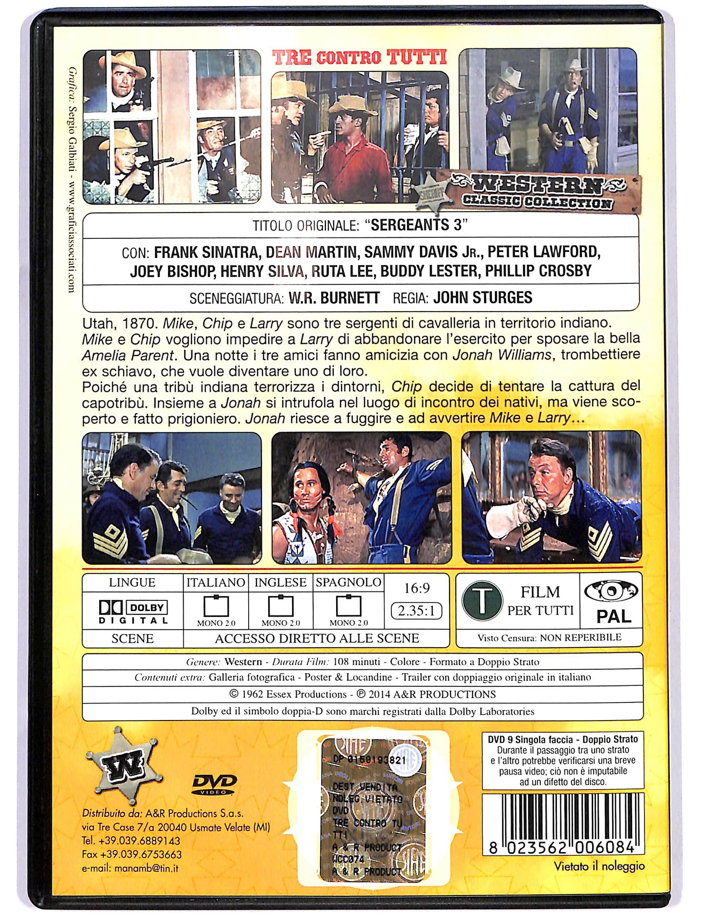 EBOND Tre contro tutti DVD DB748154