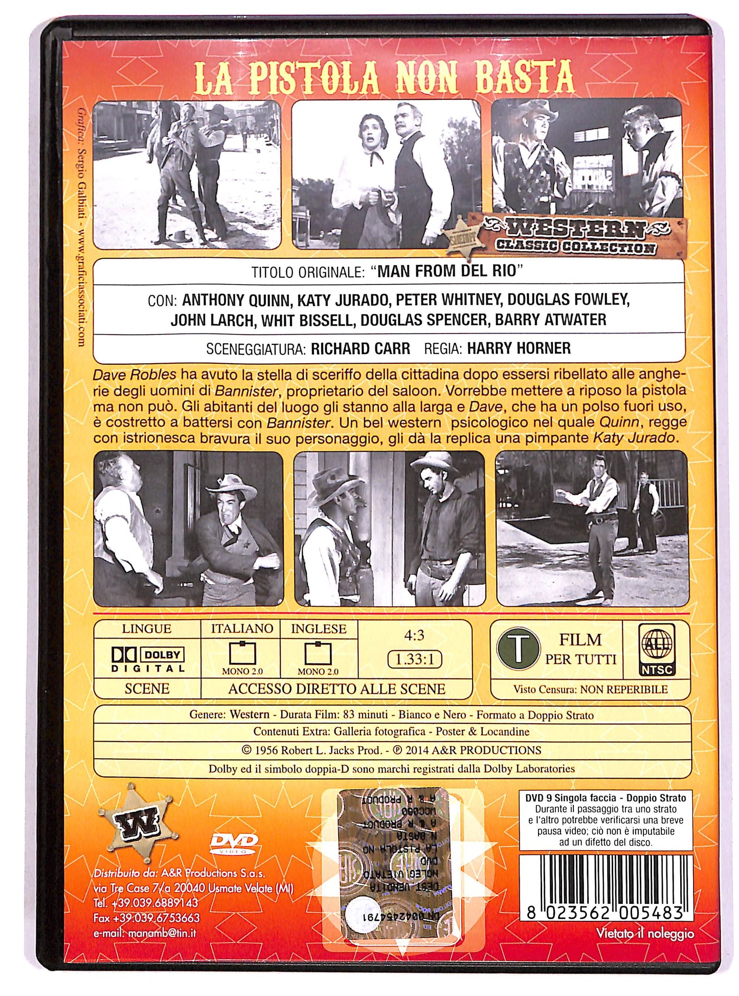 EBOND La pistola non basta DVD DB748308