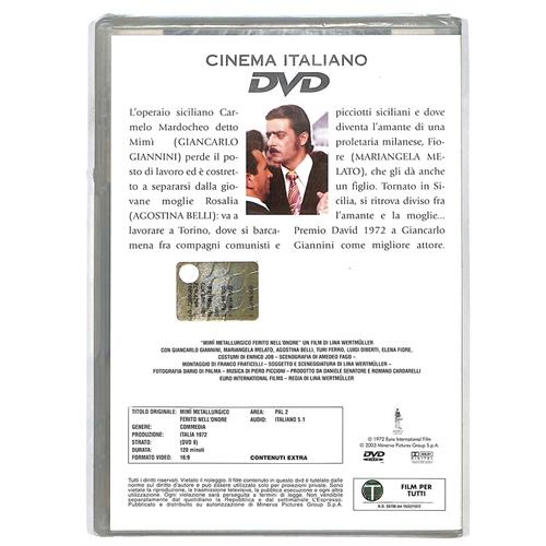 EBOND Mimi Metallurgico Ferito Nell'onore DVD DB748314