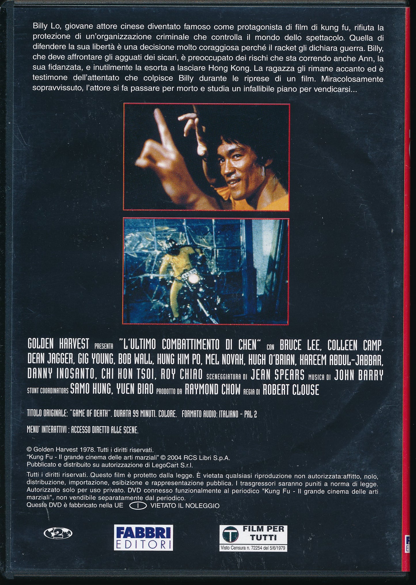 EBOND Bruce Lee - L'ultimo Combattimento di Chen DVD DB748322