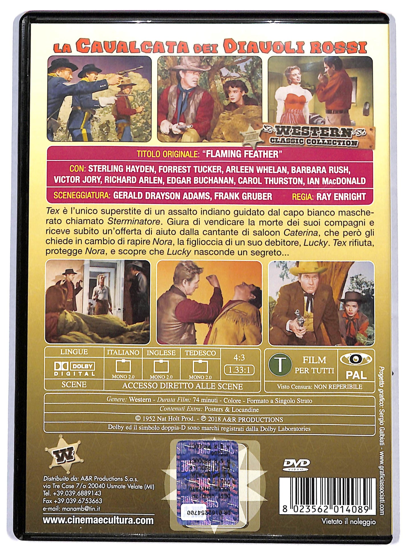 EBOND La cavalcata dei diavoli rossi DVD DB748335