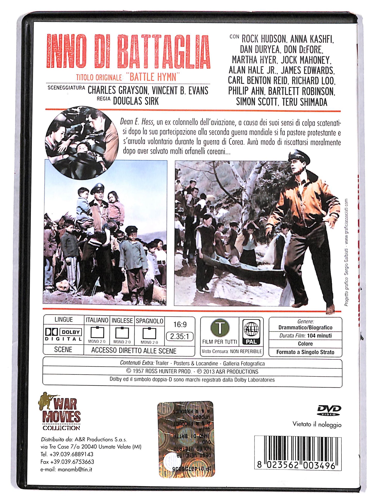 EBOND Inno di battaglia DVD DB748351