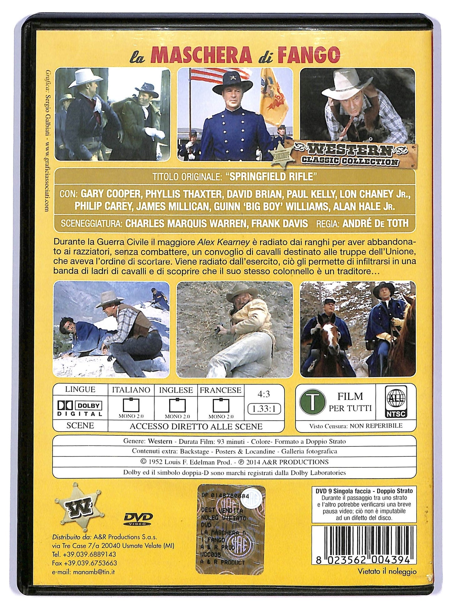 EBOND La maschera di fango DVD DB748361