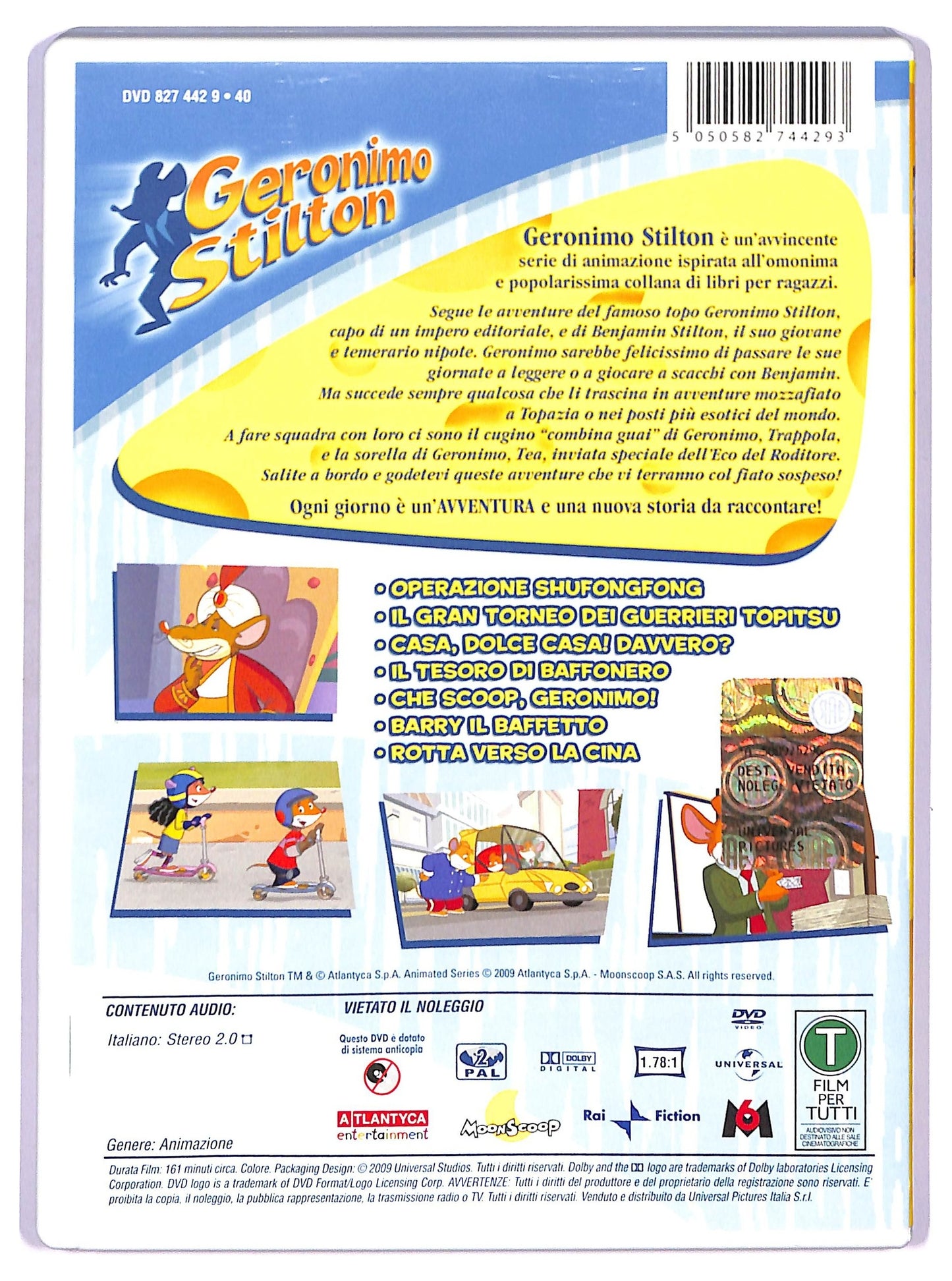 EBOND Geronimo Stilton volume 01 operazione shufongfong DVD DB748637