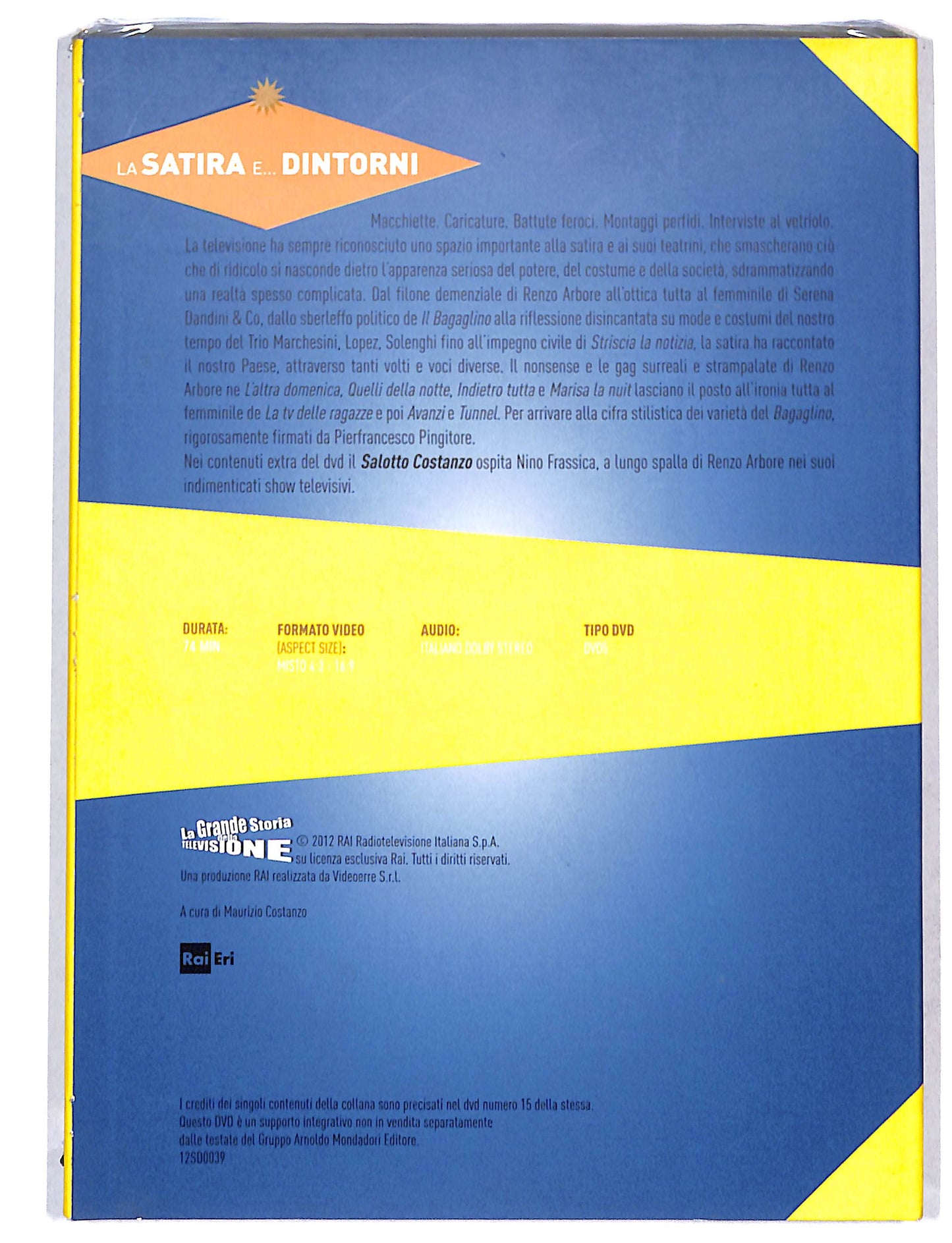 EBOND La grande storia della tv vol.13 la satira e.. dintorni DVD DB748809